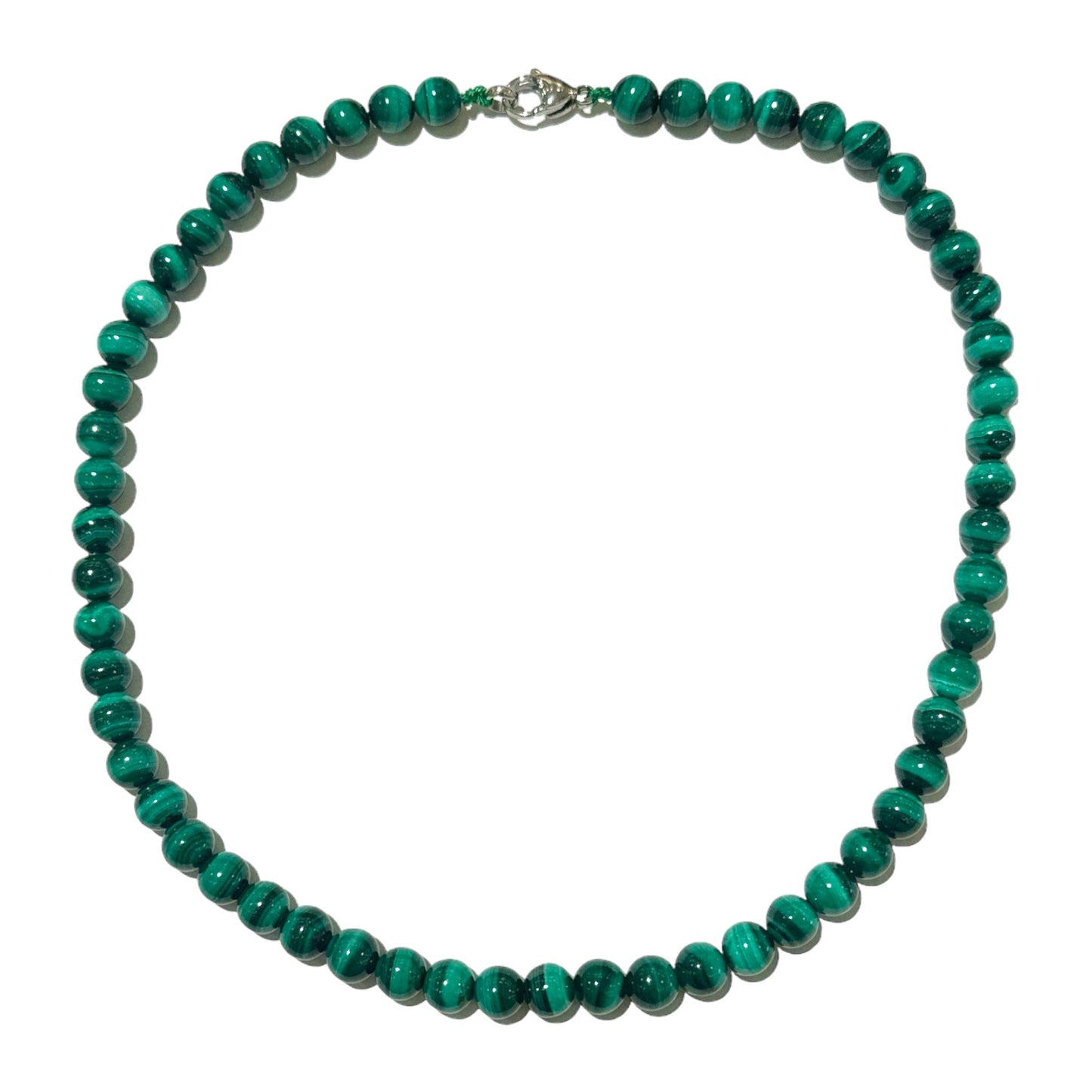 Collier boule malachite - Foliesbijoux