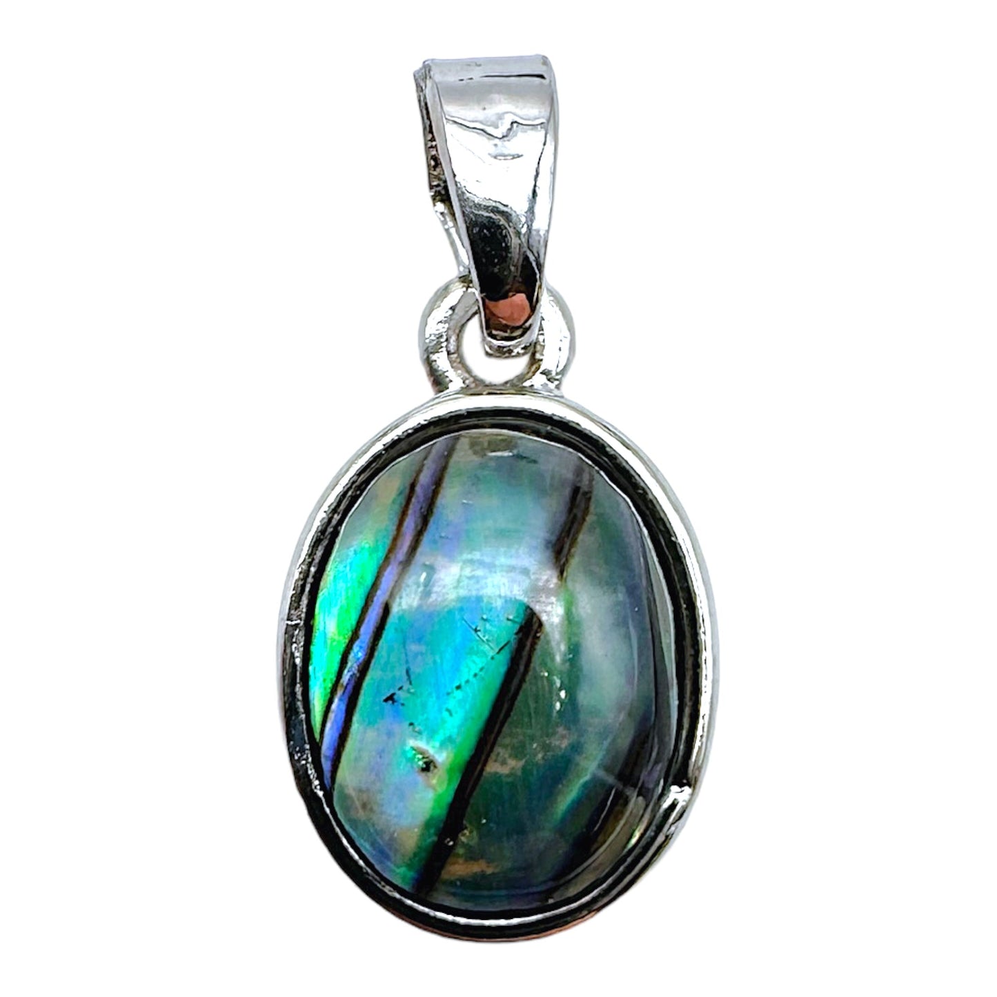 Pendentif coquille d’ormeau ovale 1 x 1 cm - Foliesbijoux