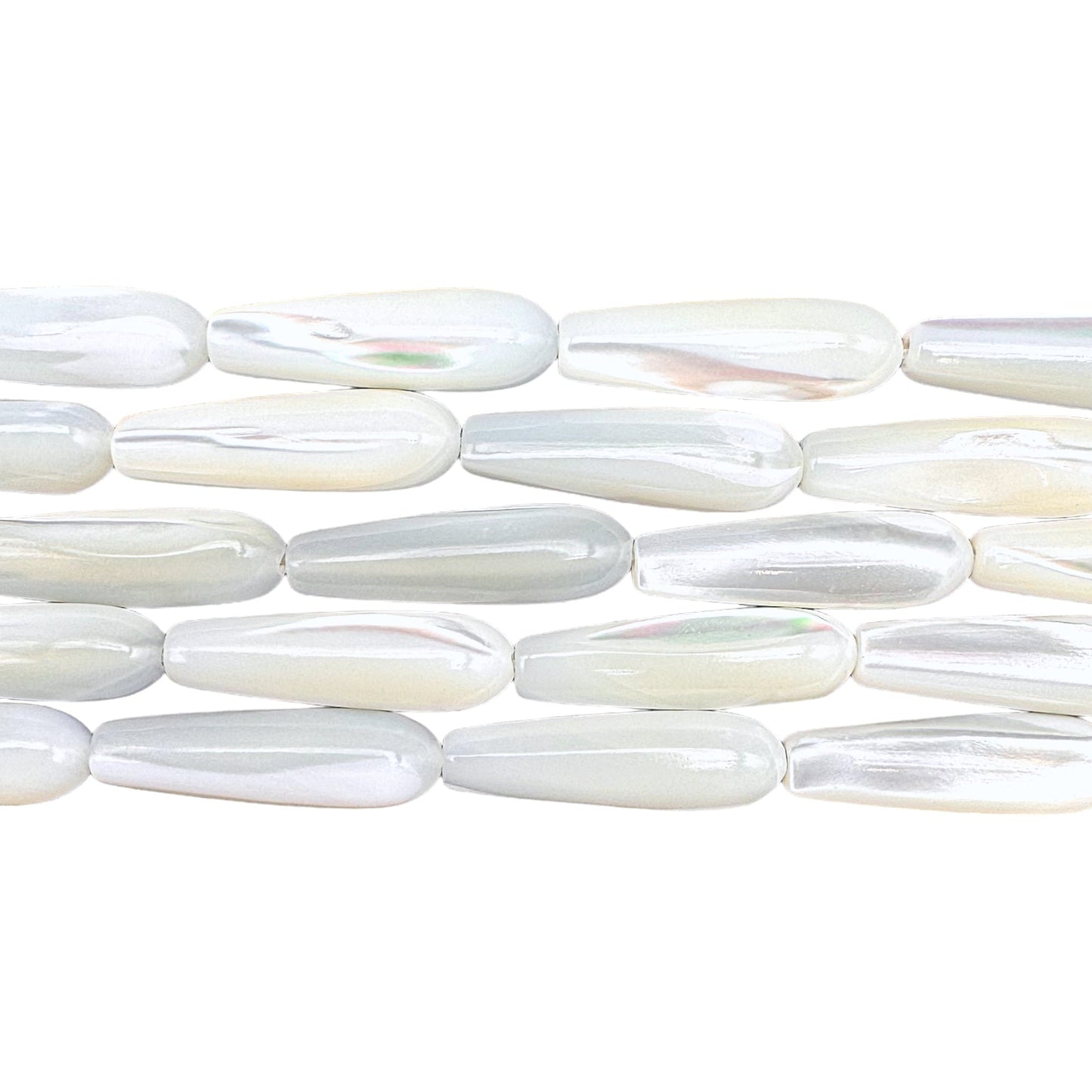 Fil de nacre conique 6x20 mm - Foliesbijoux