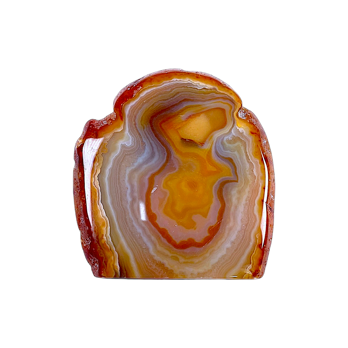 Agate marron - Foliesbijoux