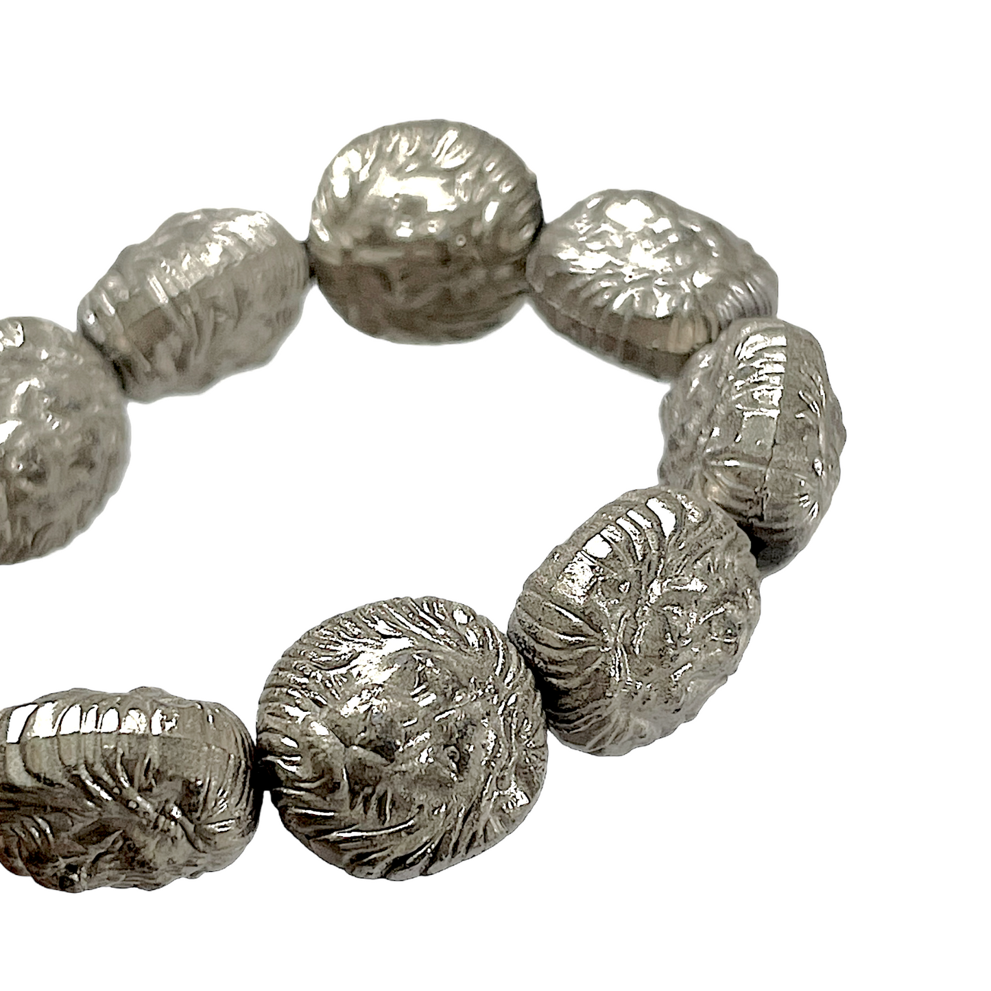 Fil de perle Hématite electroplaquée matte MD-34 - Foliesbijoux