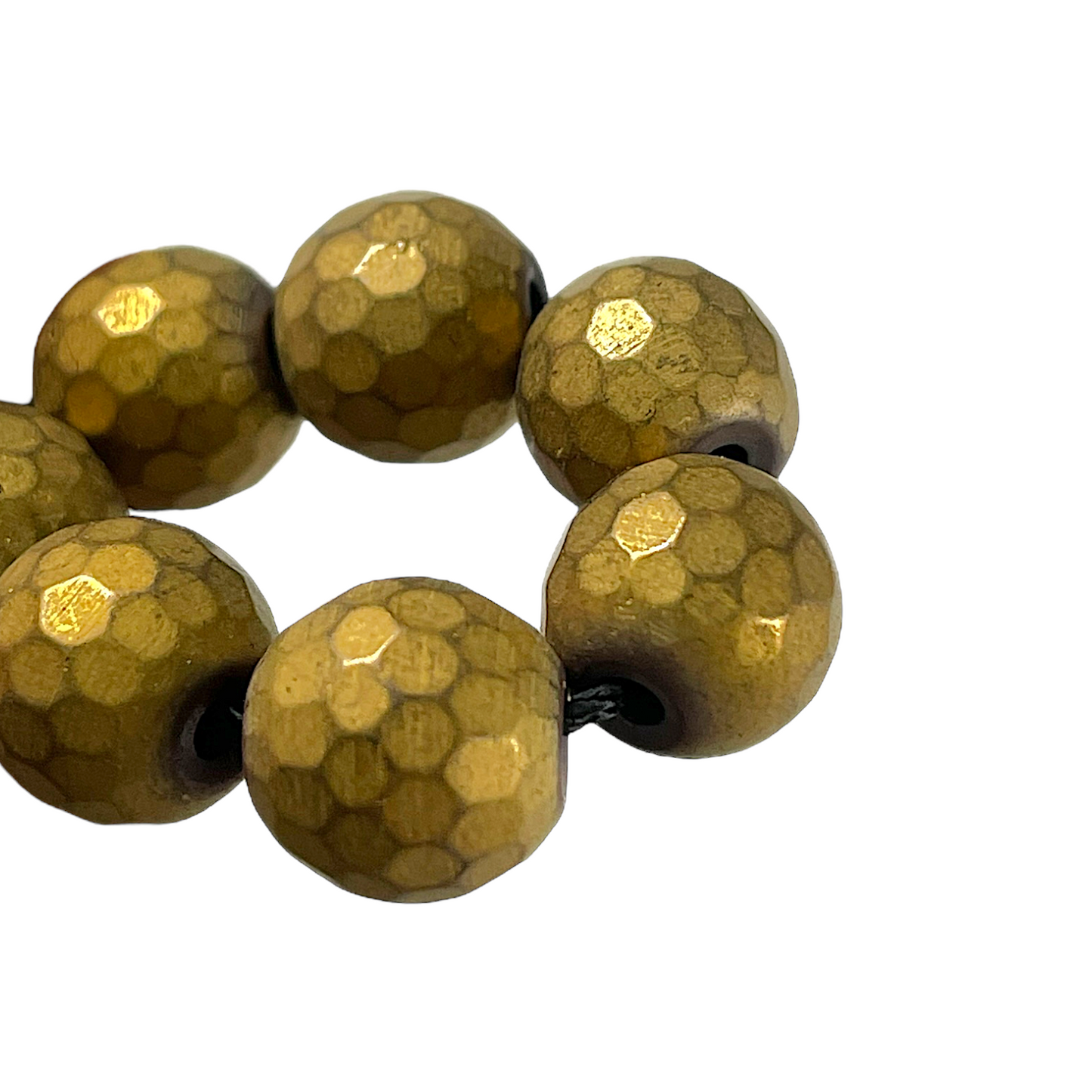 Fil de perle Hématite electroplaquée matte MD-32 - Foliesbijoux