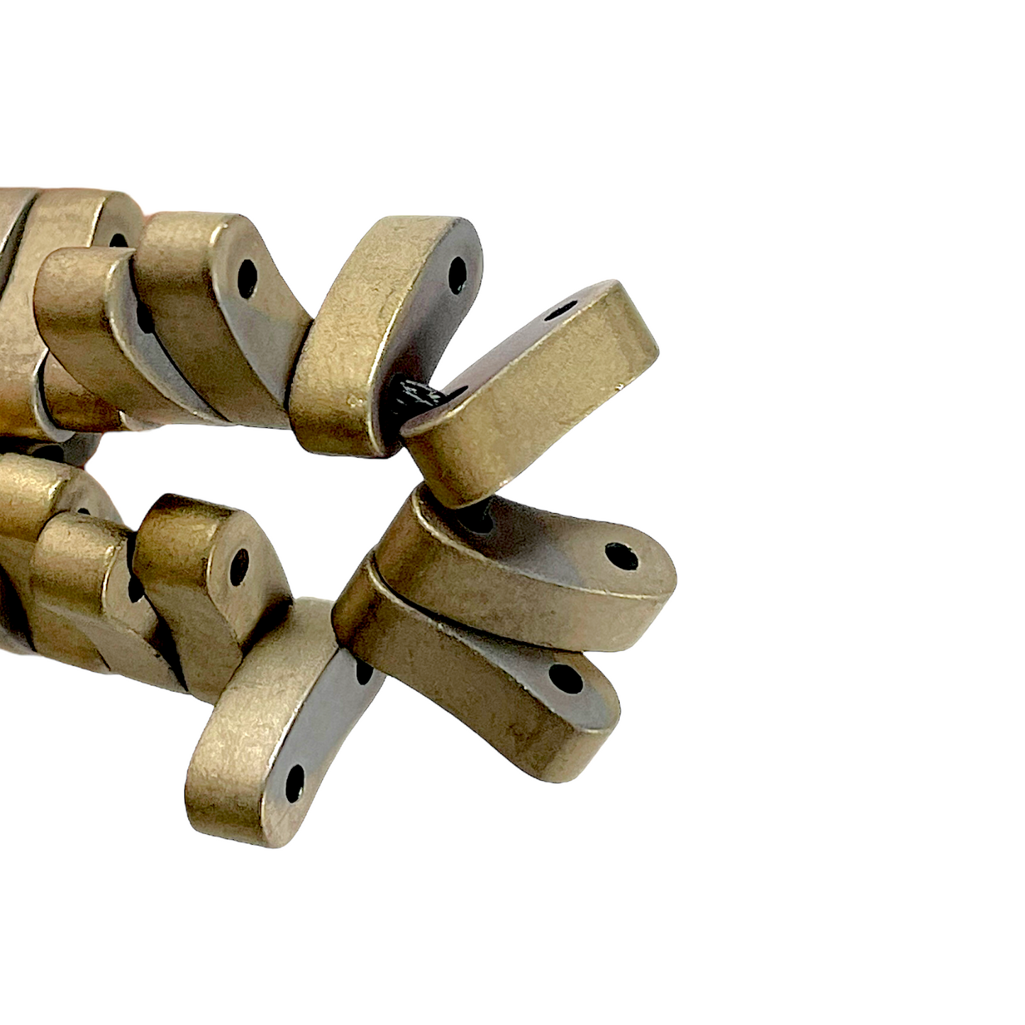 Fil de perle Hématite electroplaquée matte MD-30 - Foliesbijoux