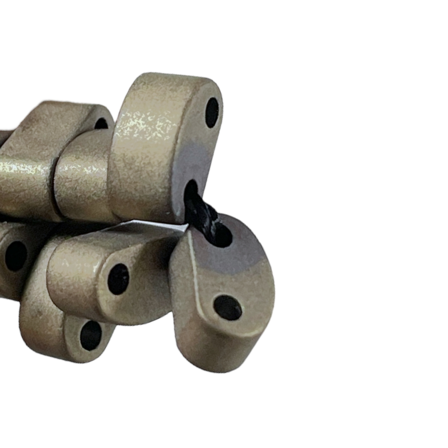 Fil de perle Hématite electroplaquée matte MD-29 - Foliesbijoux