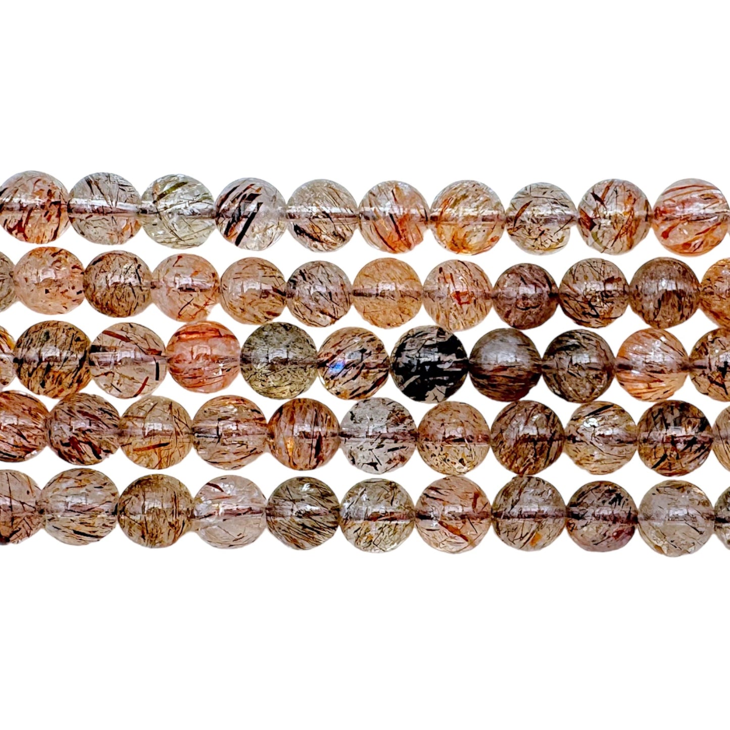 Fil de perles Quartz super seven - Foliesbijoux