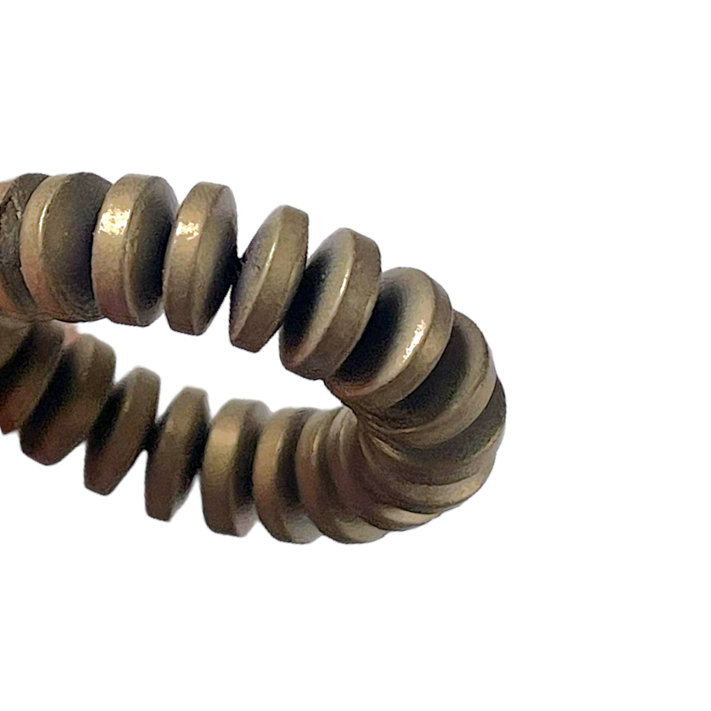 Fil de perle Hématite electroplaquée matte MD-6 - Foliesbijoux