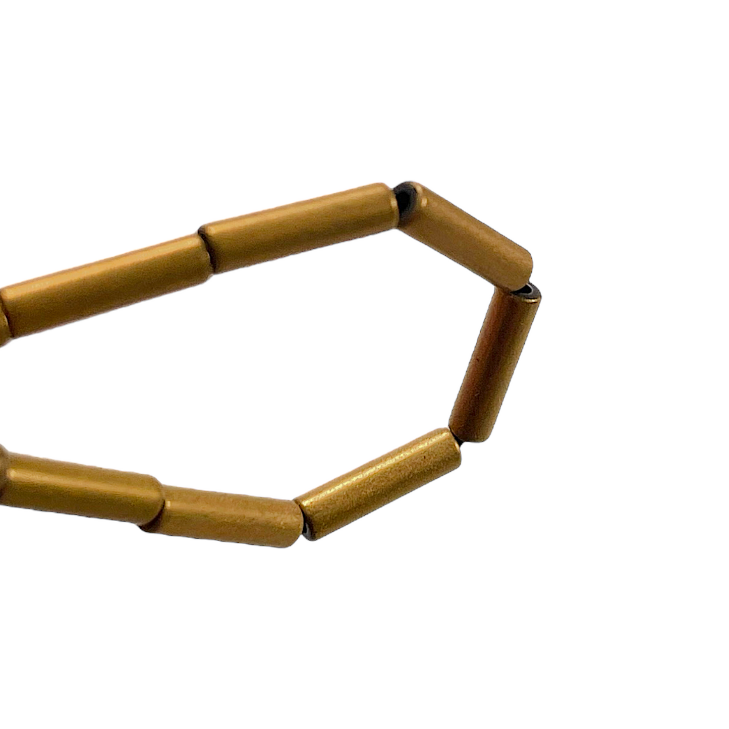 Fil de perle Hématite electroplaquée matte MD-3 - Foliesbijoux