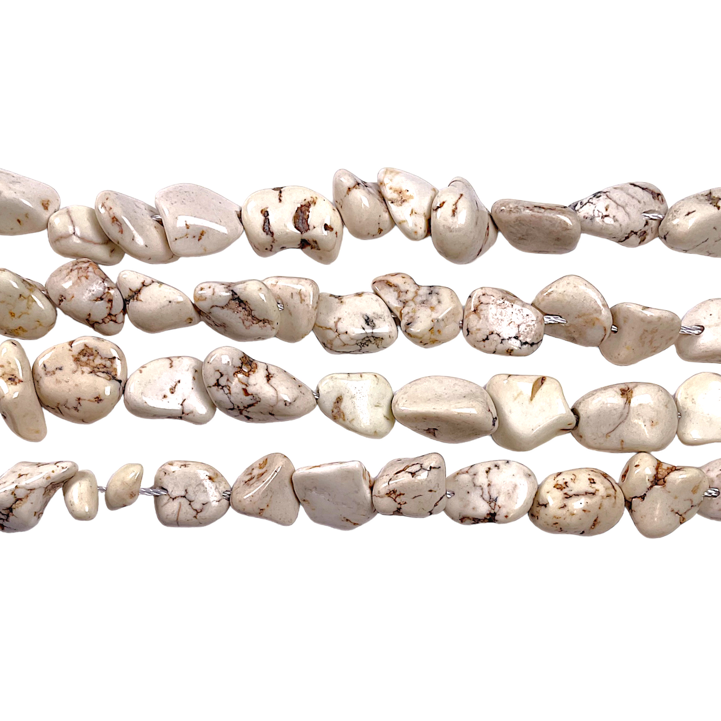 Fil forme libre Magnesite - Foliesbijoux