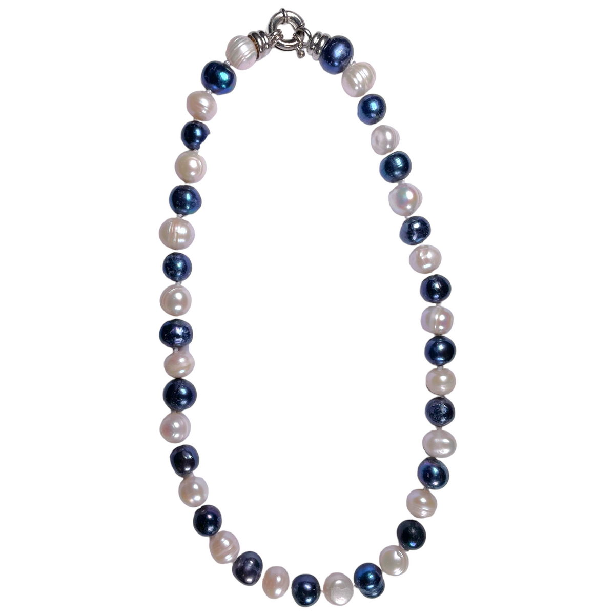 Collier en perles d’eau douce mix 5 - Foliesbijoux