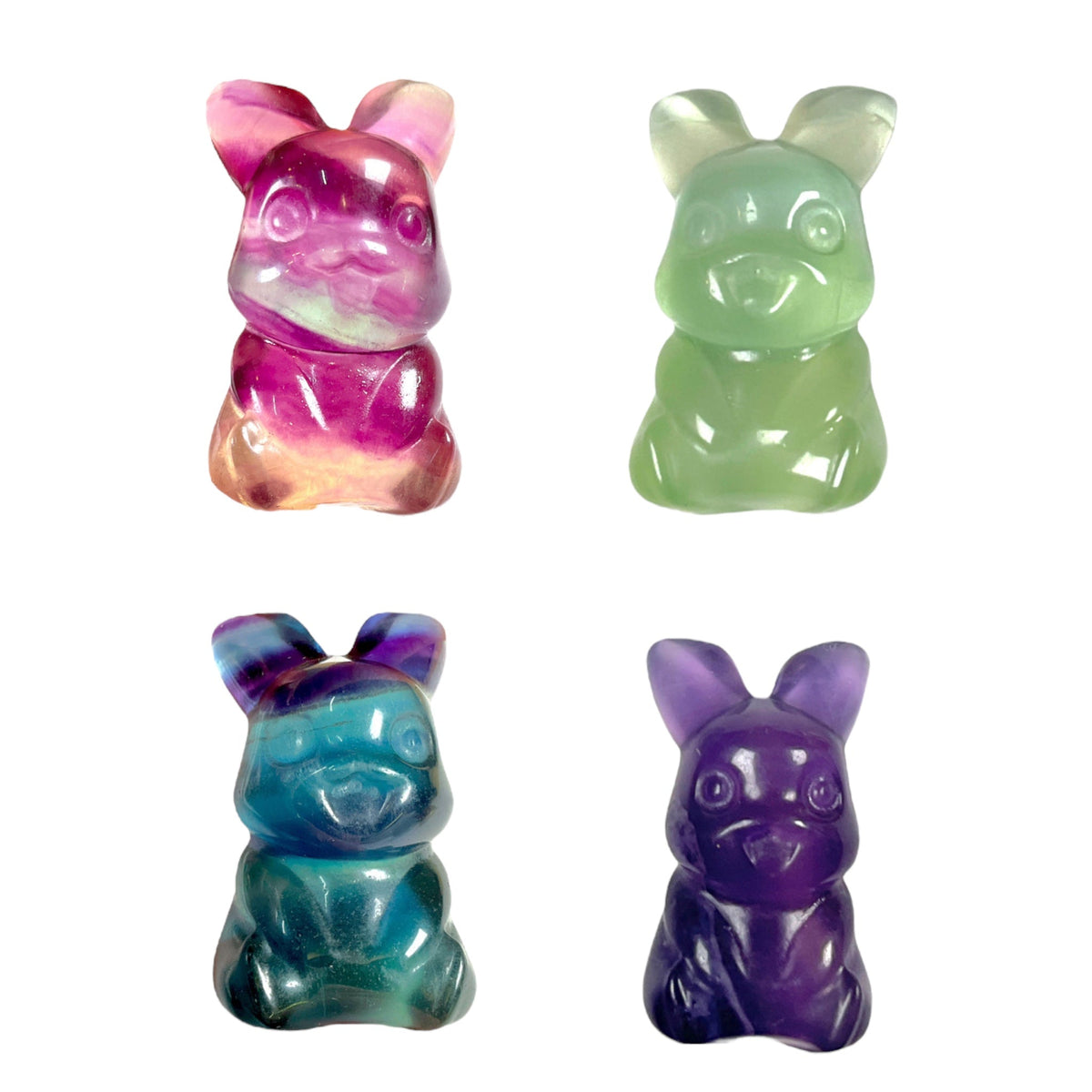 Figurine Petit Pikachu en Fluorine multicolore - Foliesbijoux