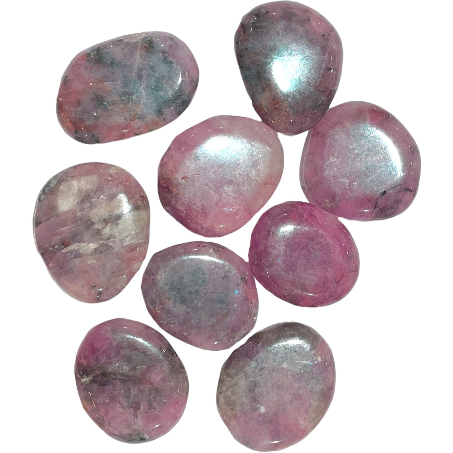 Galet Agate Fleur Rose (Lot de 250g) - Foliesbijoux