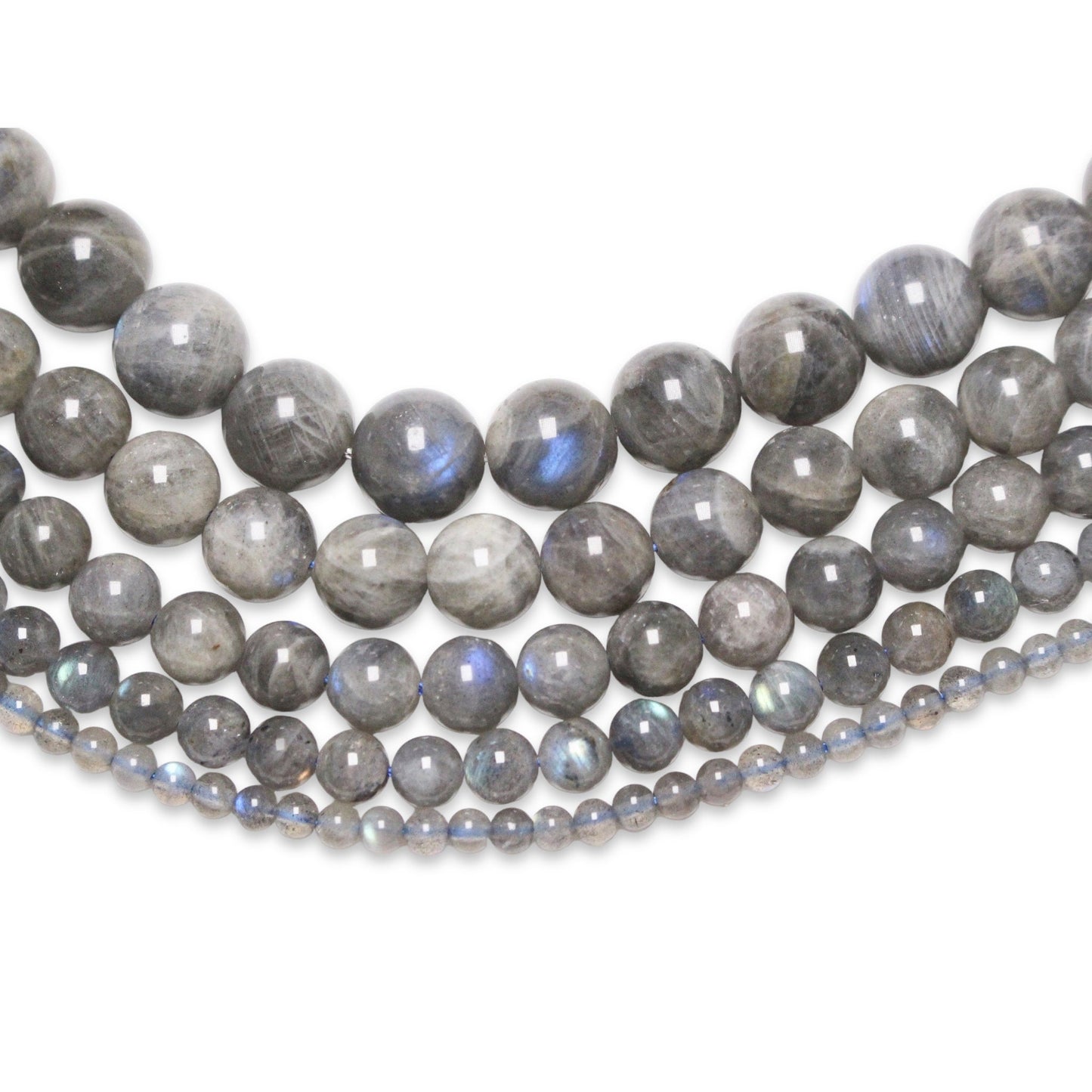 Fil de perle Labradorite A+ - Foliesbijoux