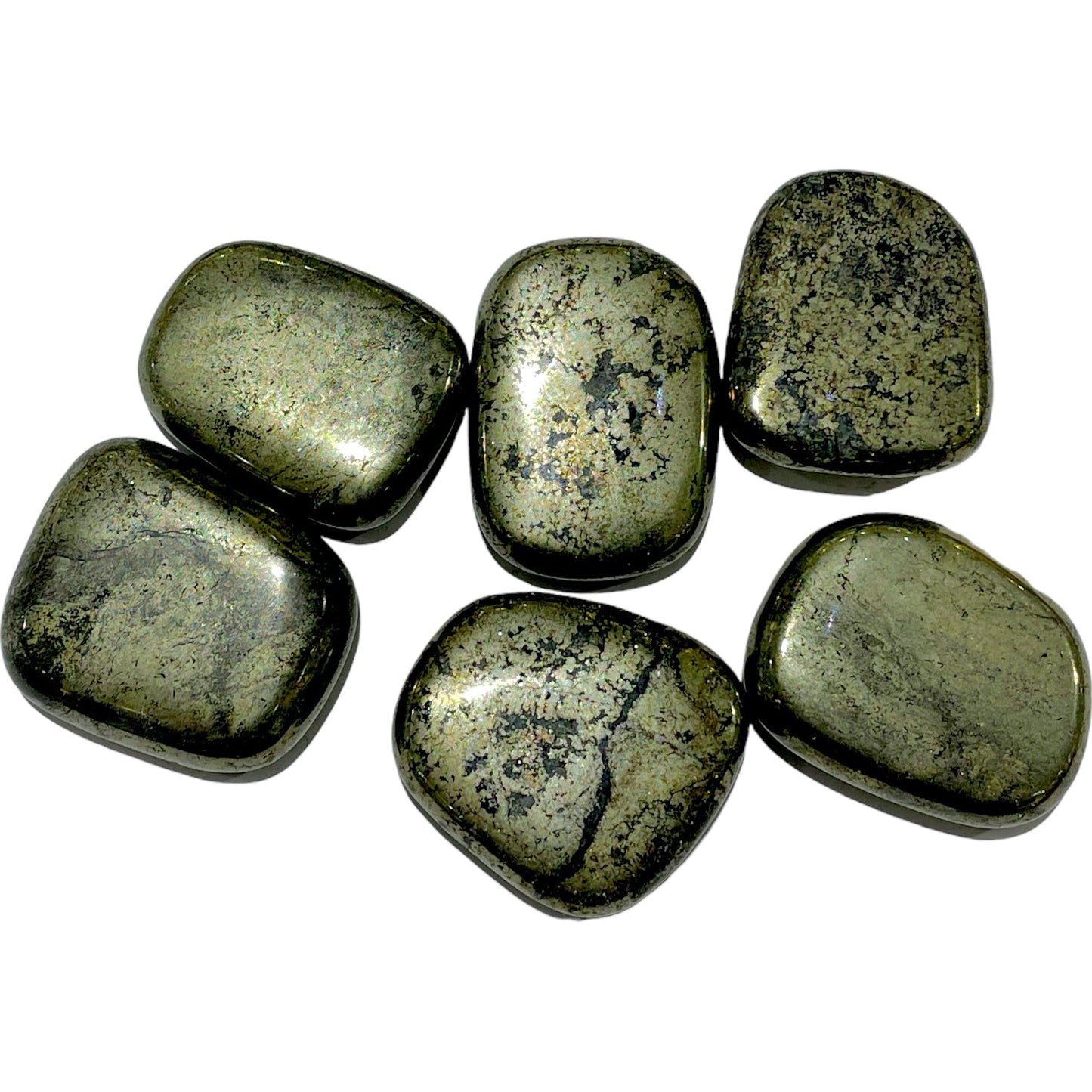 Galet Pyrite 40mm (Lot de 200g) - Foliesbijoux
