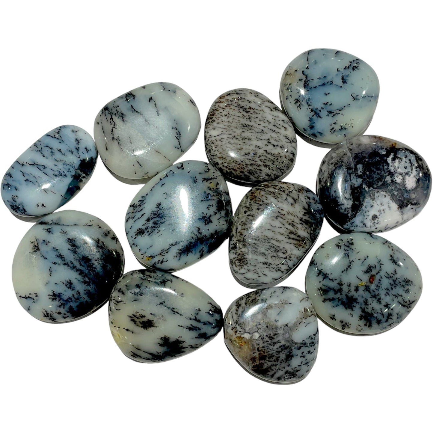 Galet Agate Merlinite (Lot de 250g) - Foliesbijoux