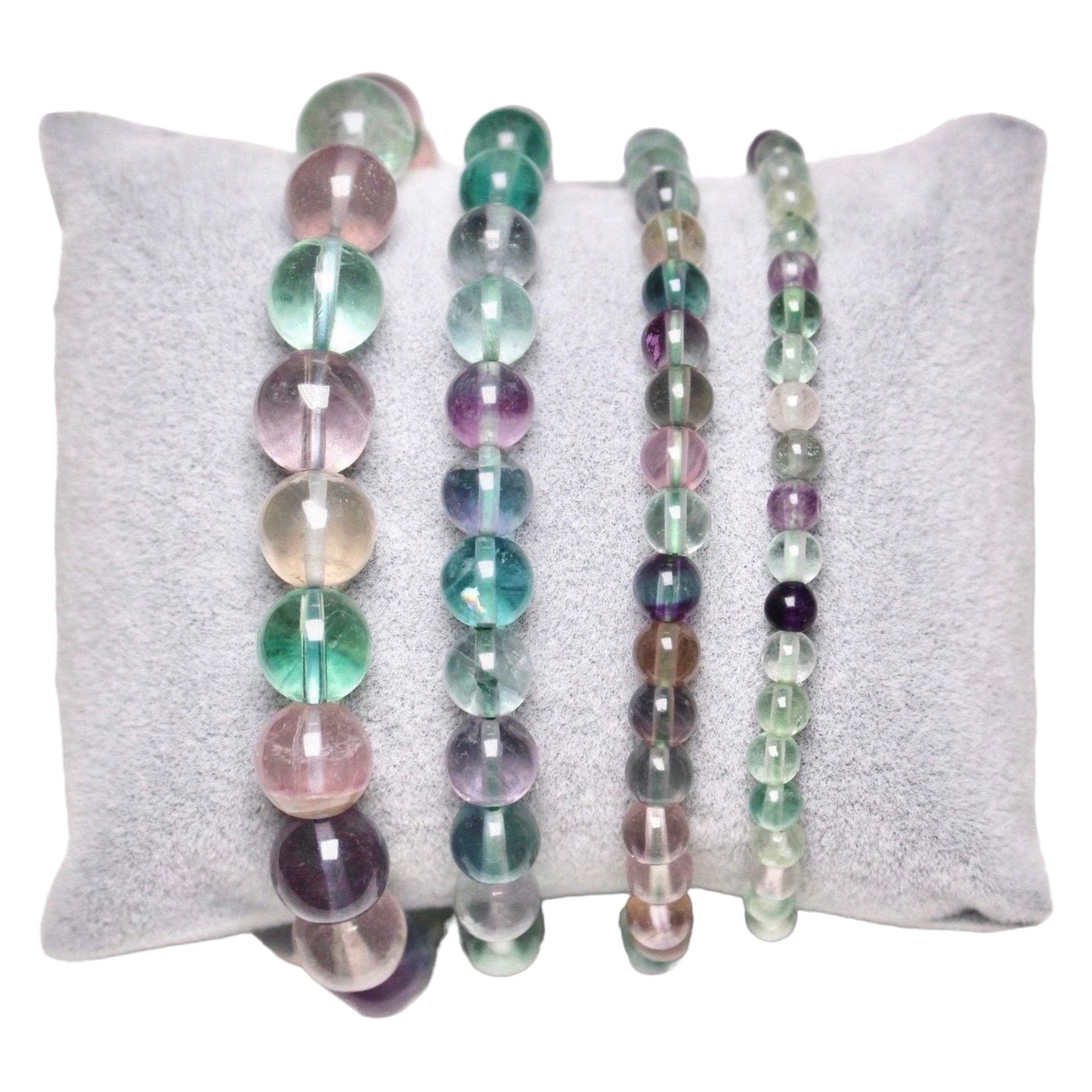 Bracelet en fluorine multicolore A+ - Foliesbijoux