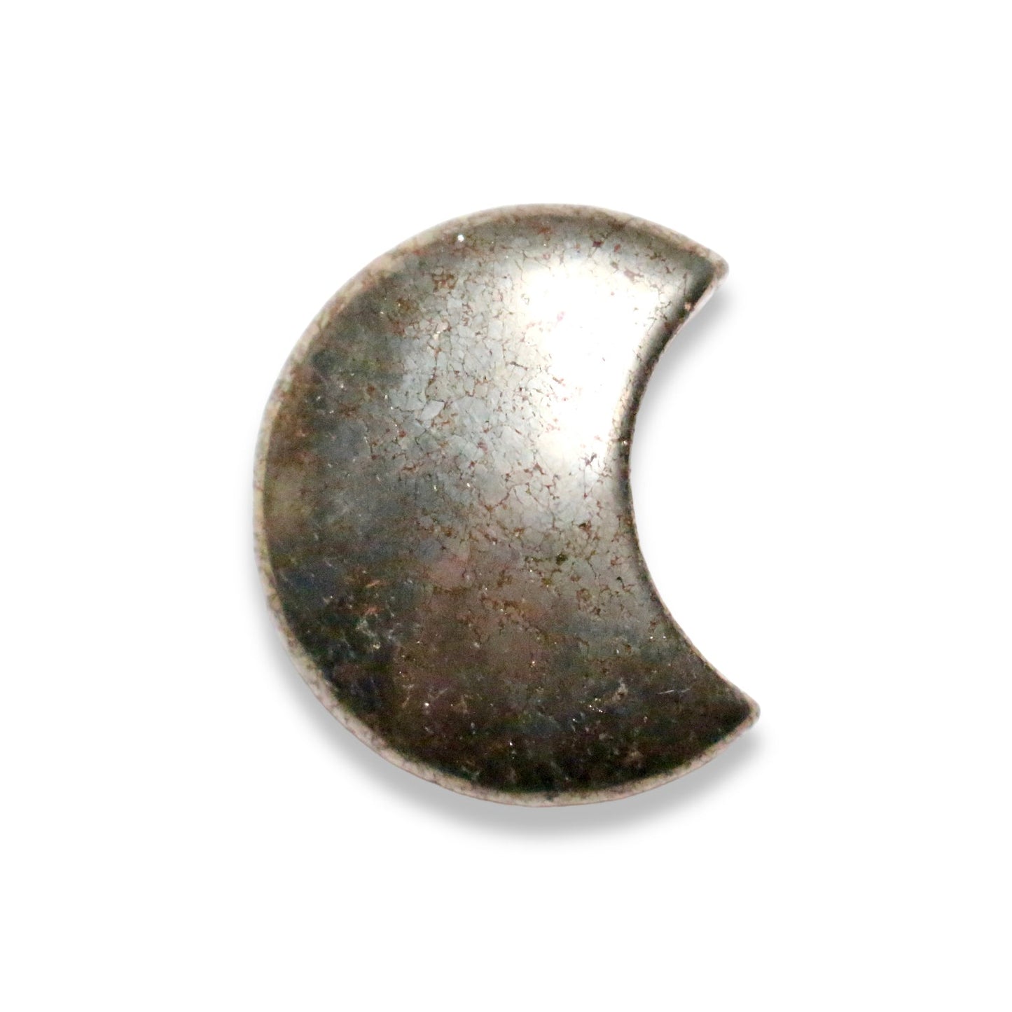 Lune Pyrite à l'unité - Foliesbijoux