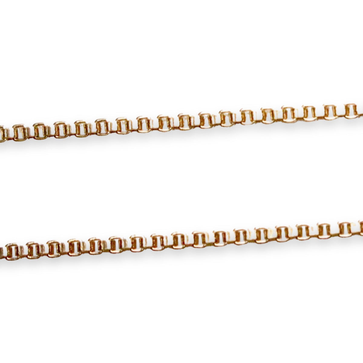 10 chaînes en acier doré inoxydable modèle 8 - Foliesbijoux