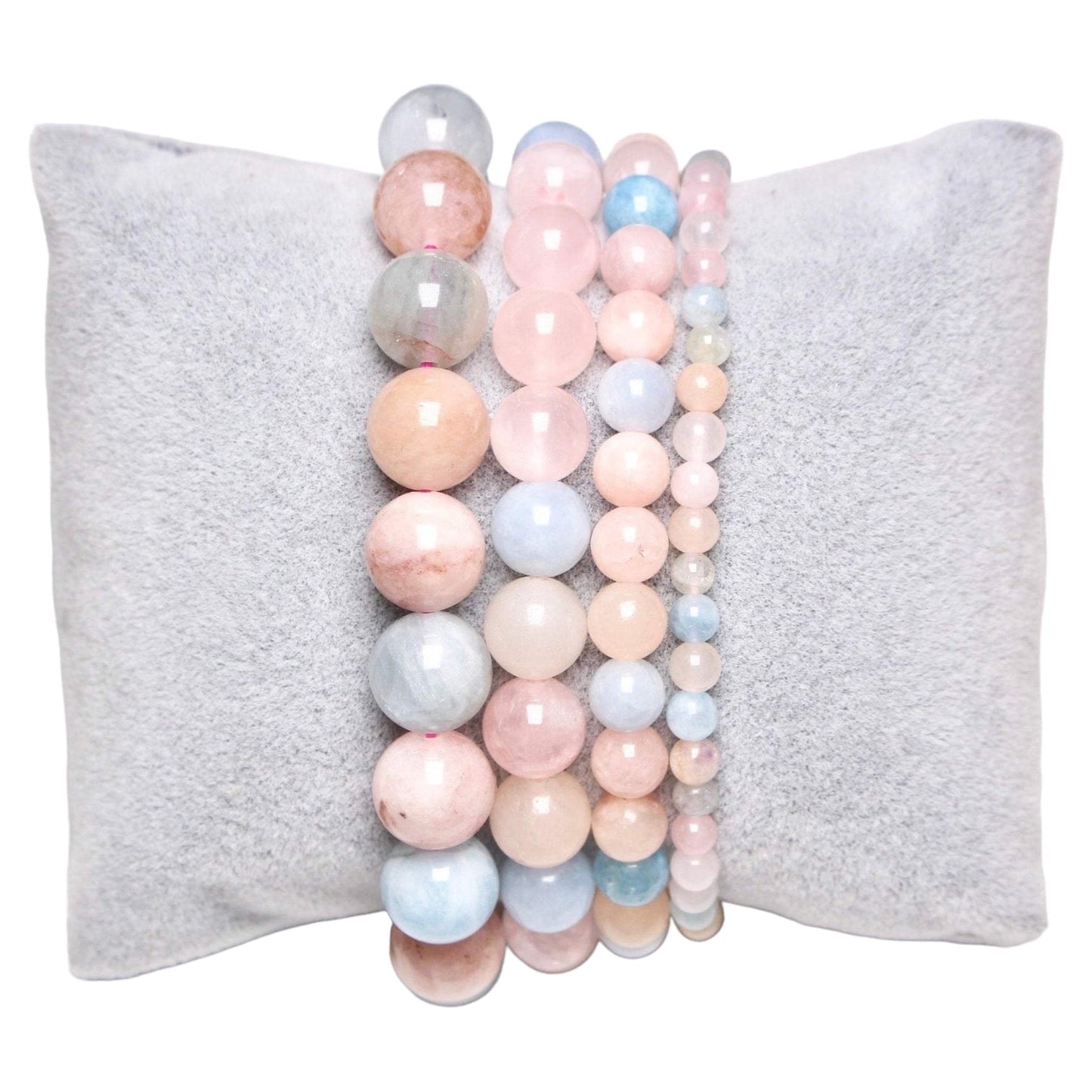 Bracelet Morganite A+ - Foliesbijoux