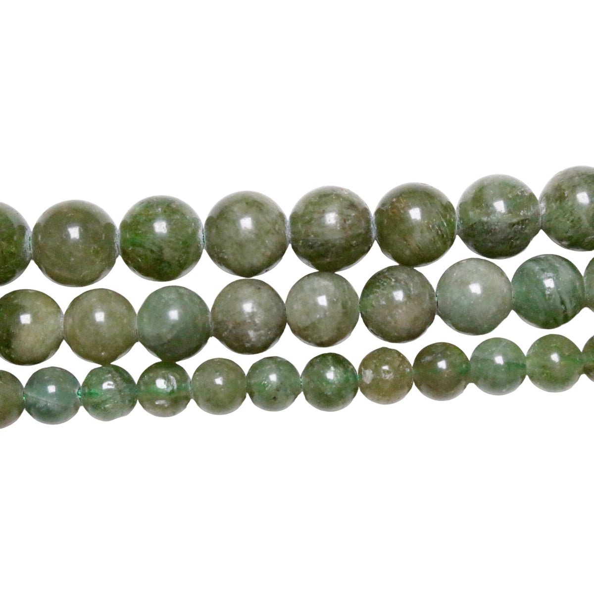 Fil de perle Apatite verte AA - Foliesbijoux