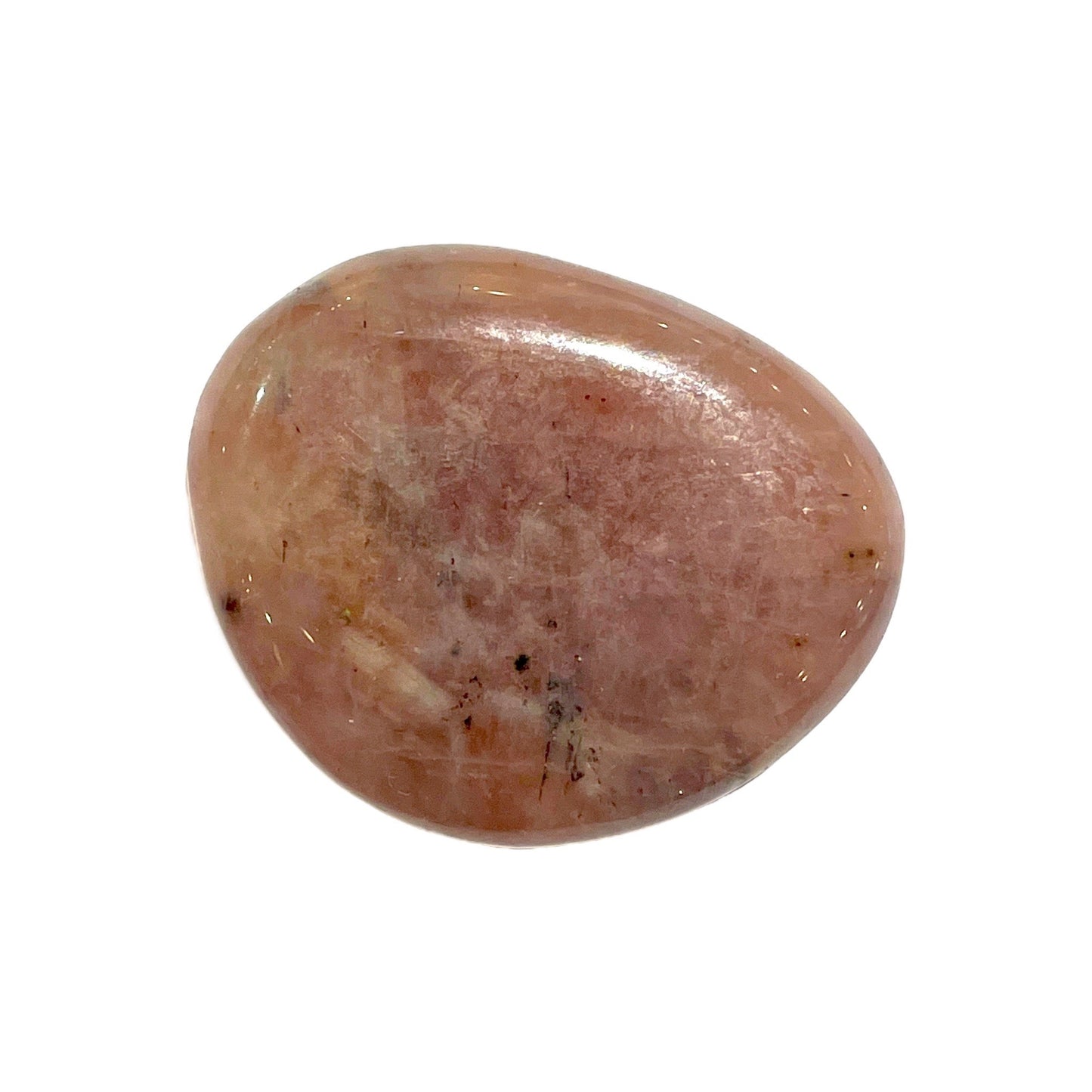 Galet plat en Agate fleur - Foliesbijoux