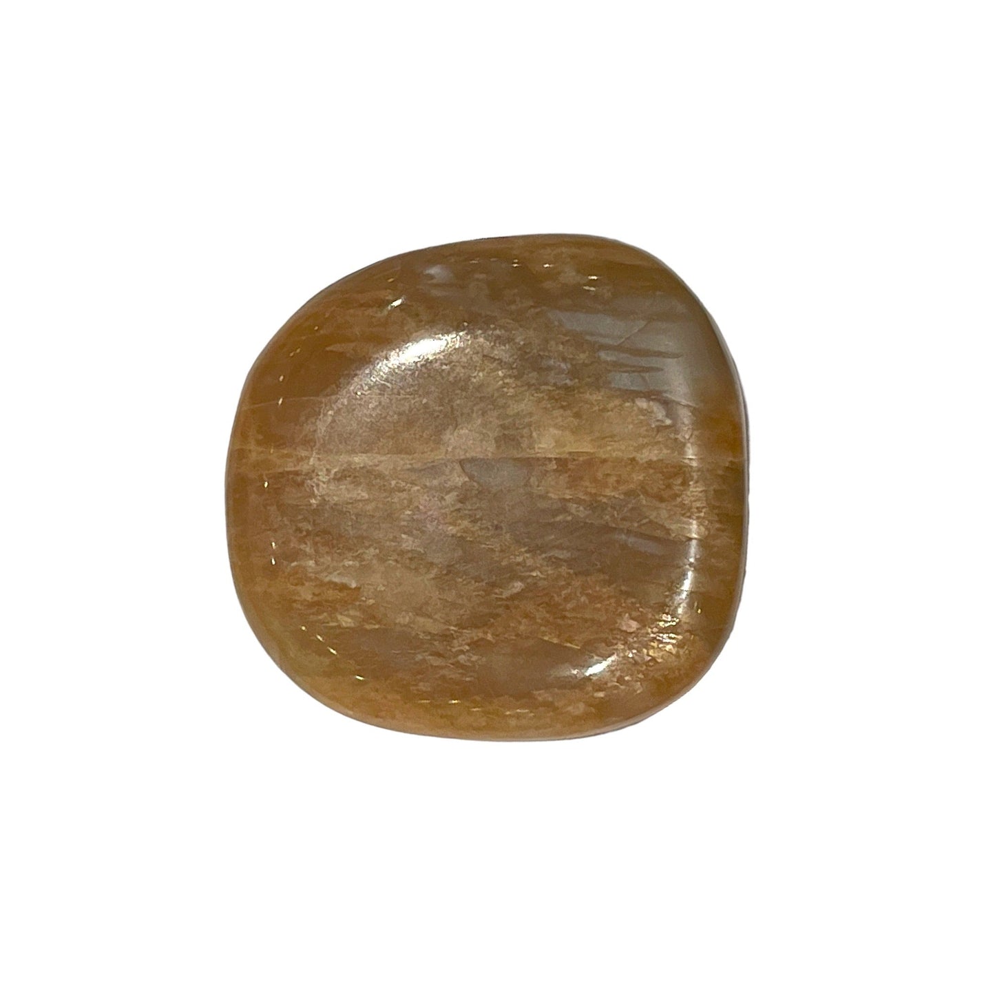 Galet plat en Pierre de soleil - Foliesbijoux