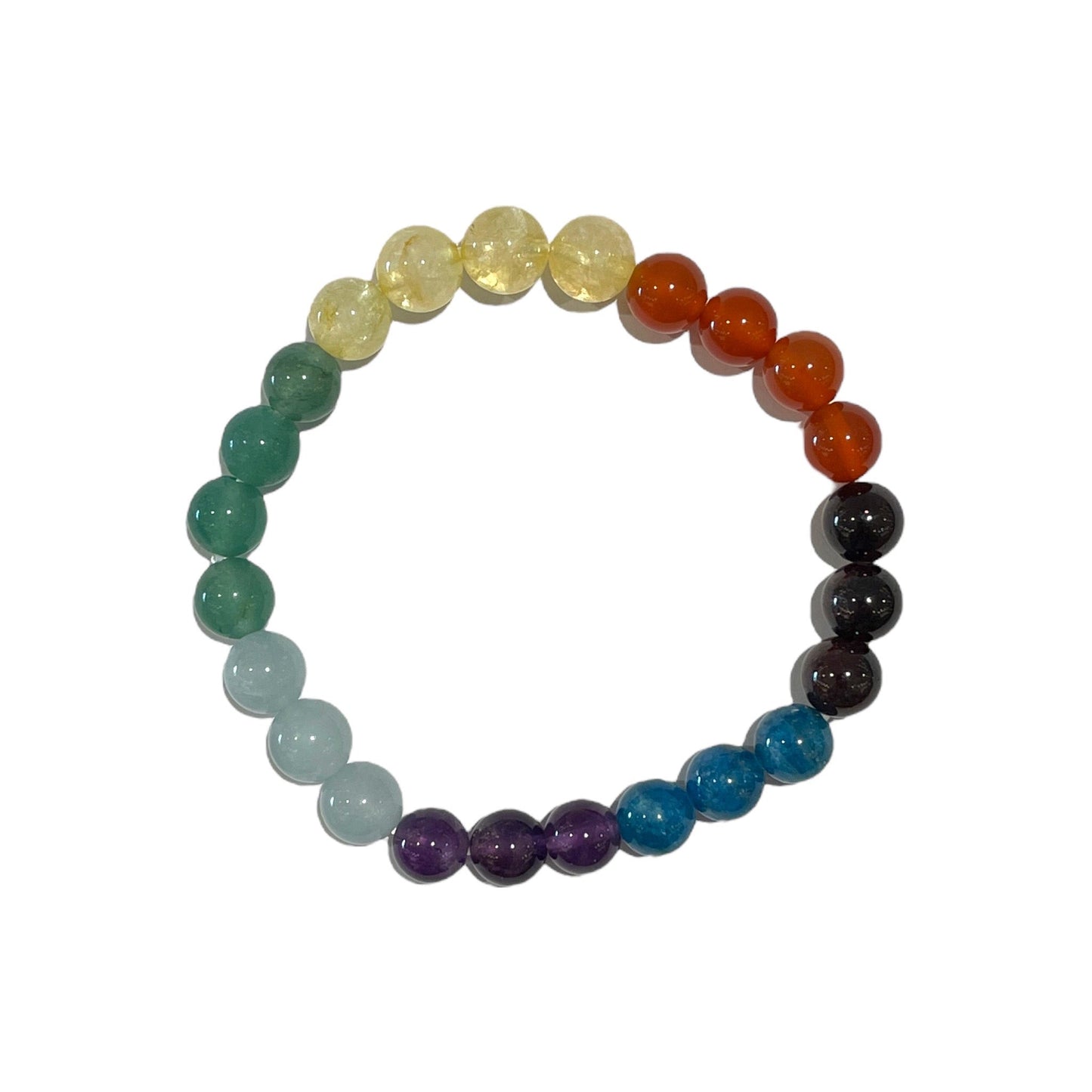 Bracelet 7 chakras AA+ - Foliesbijoux