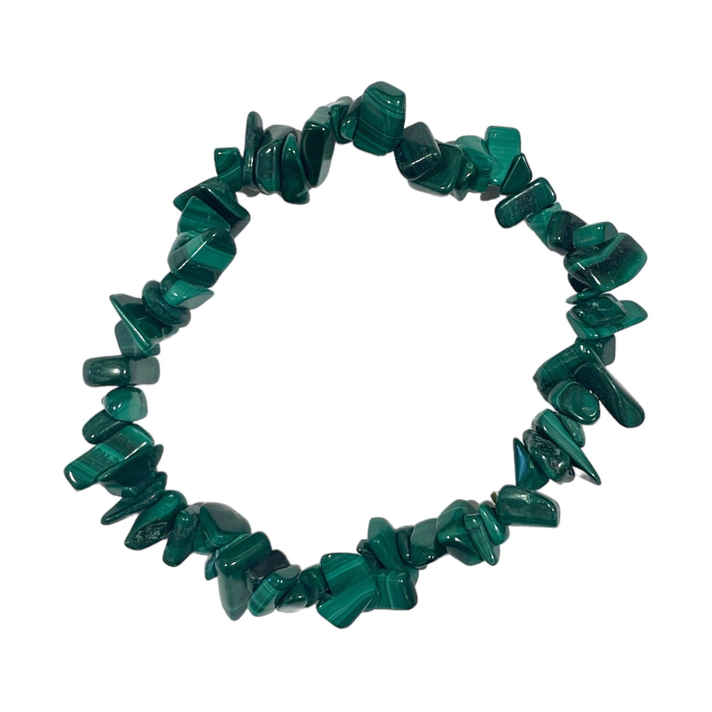 Bracelet baroque Malachite AA - Foliesbijoux