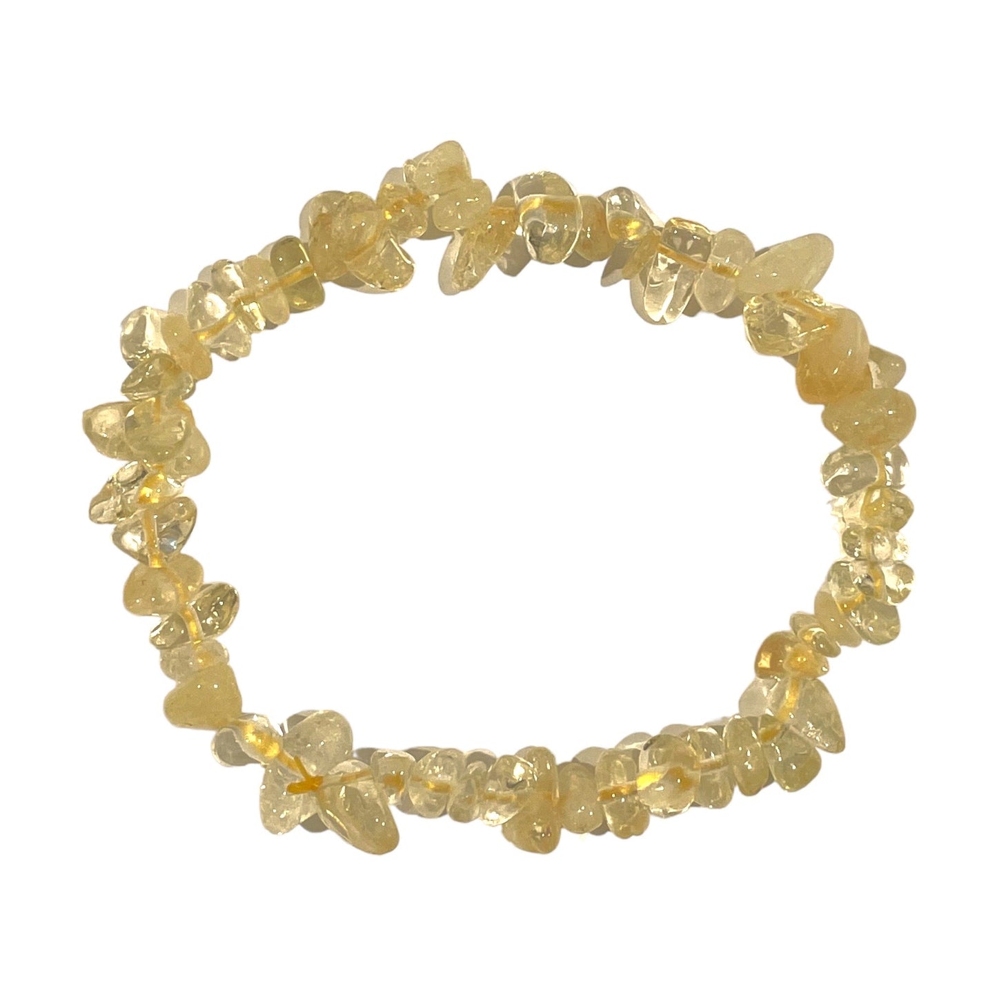 Bracelet baroque Citrine chauffée A+ - Foliesbijoux