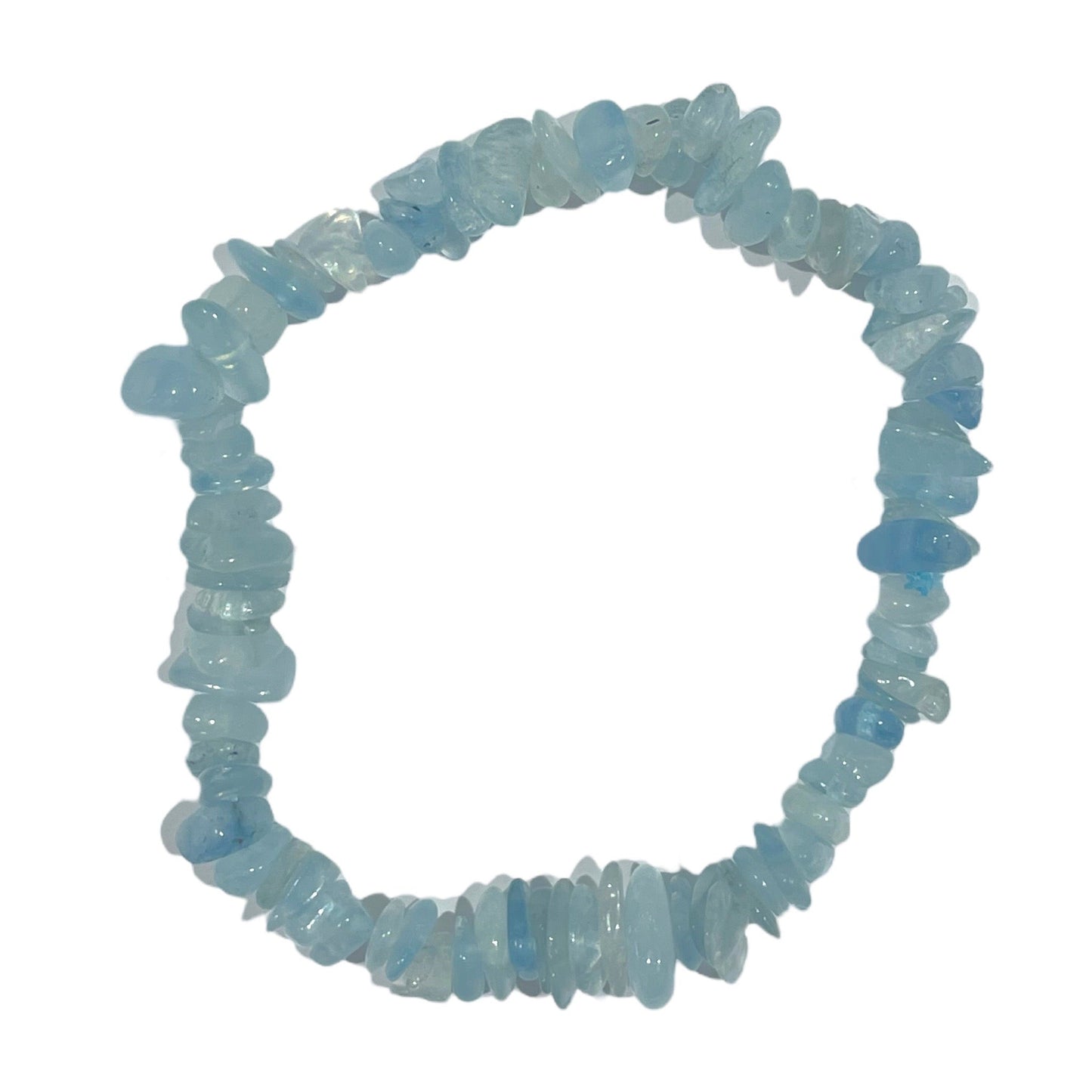 Bracelet baroque Aigue marine AA+ - Foliesbijoux