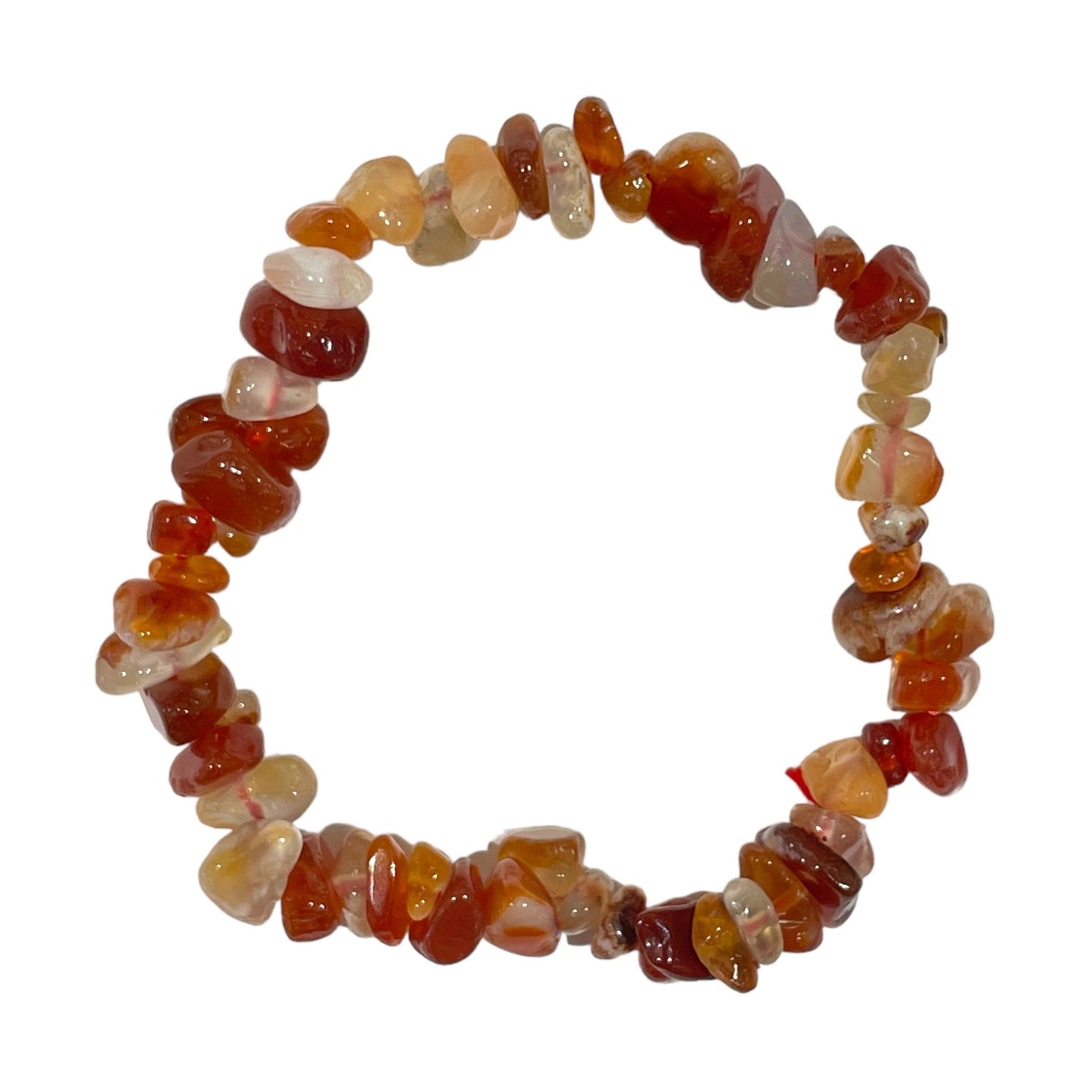 Bracelet baroque Cornaline A+ - Foliesbijoux