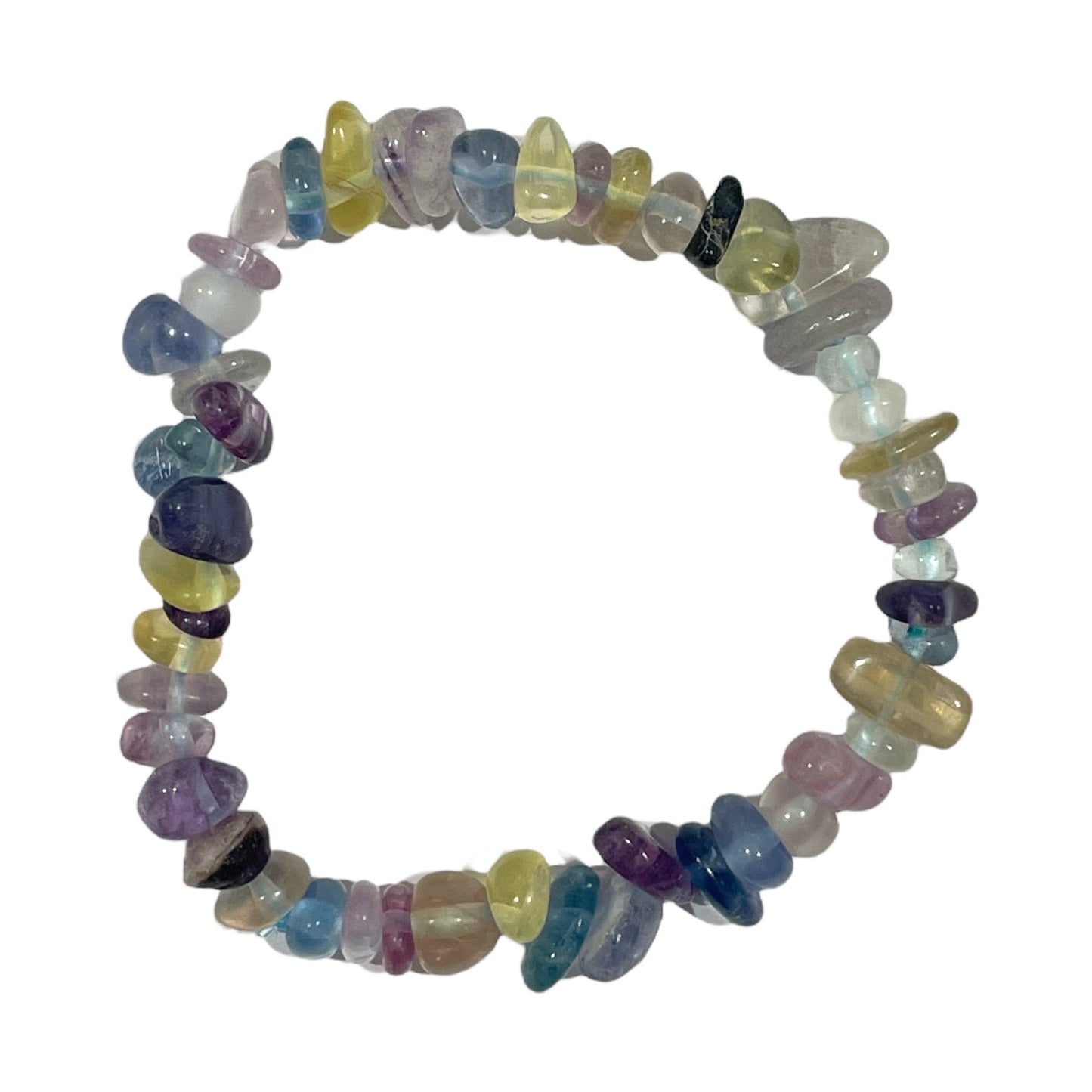 Bracelet baroque Fluorine multicolore A+ - Foliesbijoux