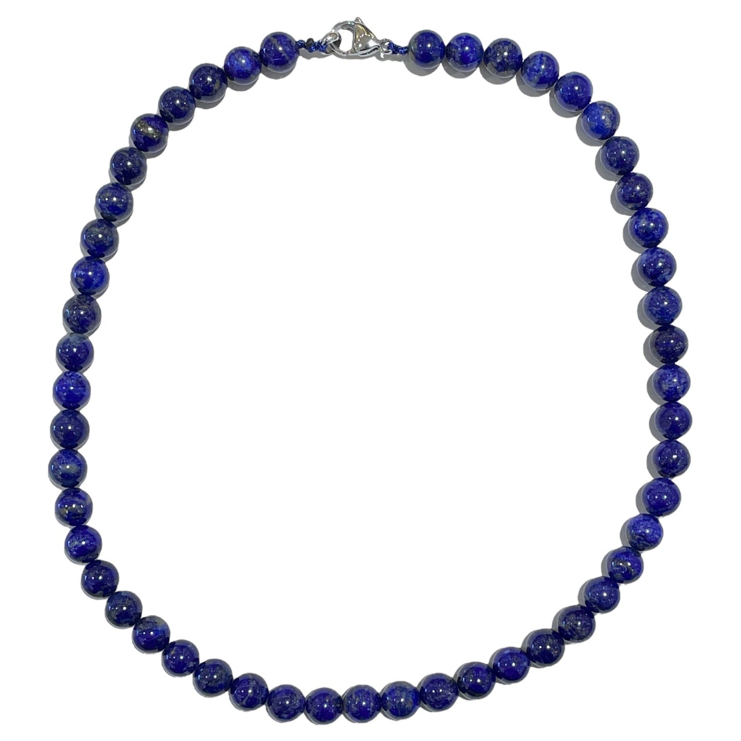 Collier boule Lapis lazuli A - Foliesbijoux