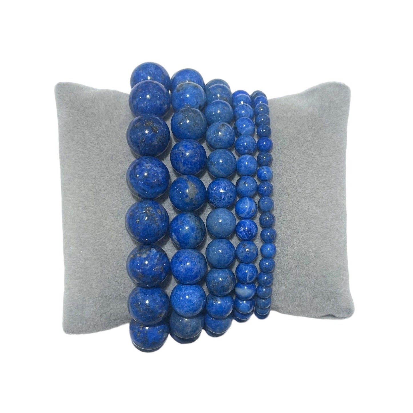Bracelet Lapis lazuli A+ clair - Foliesbijoux