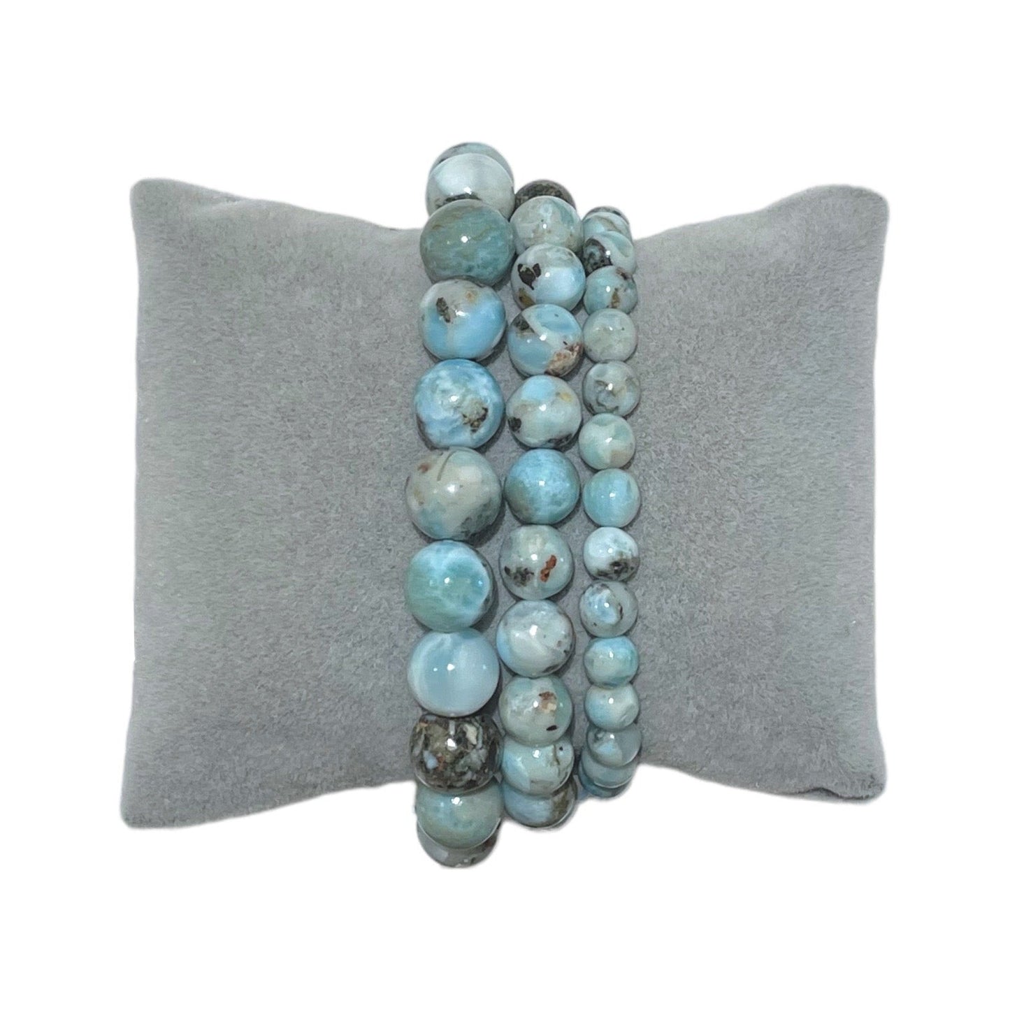 Bracelet Larimar République Dominicaine A+ - Foliesbijoux