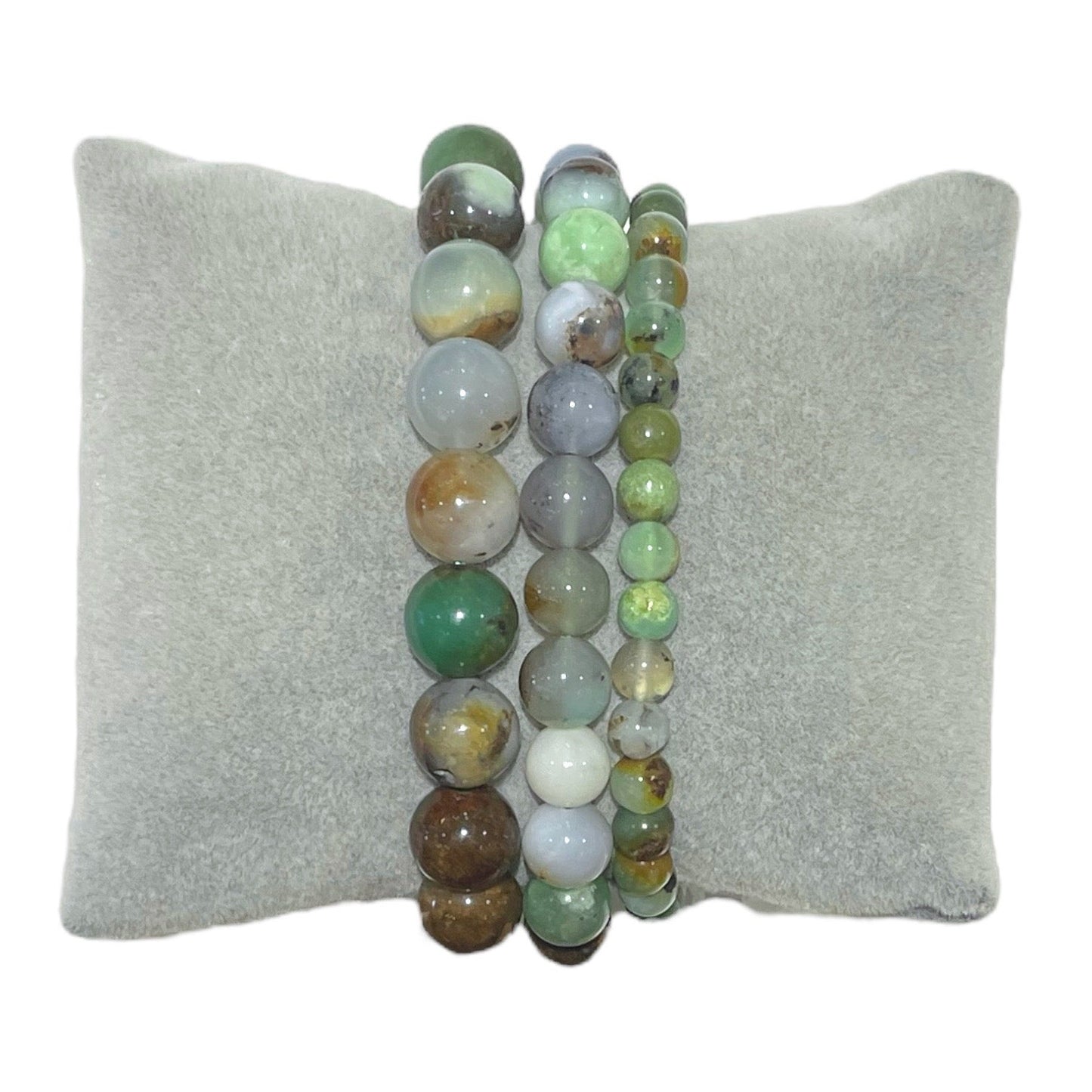 Bracelet Chrysoprase A - Foliesbijoux