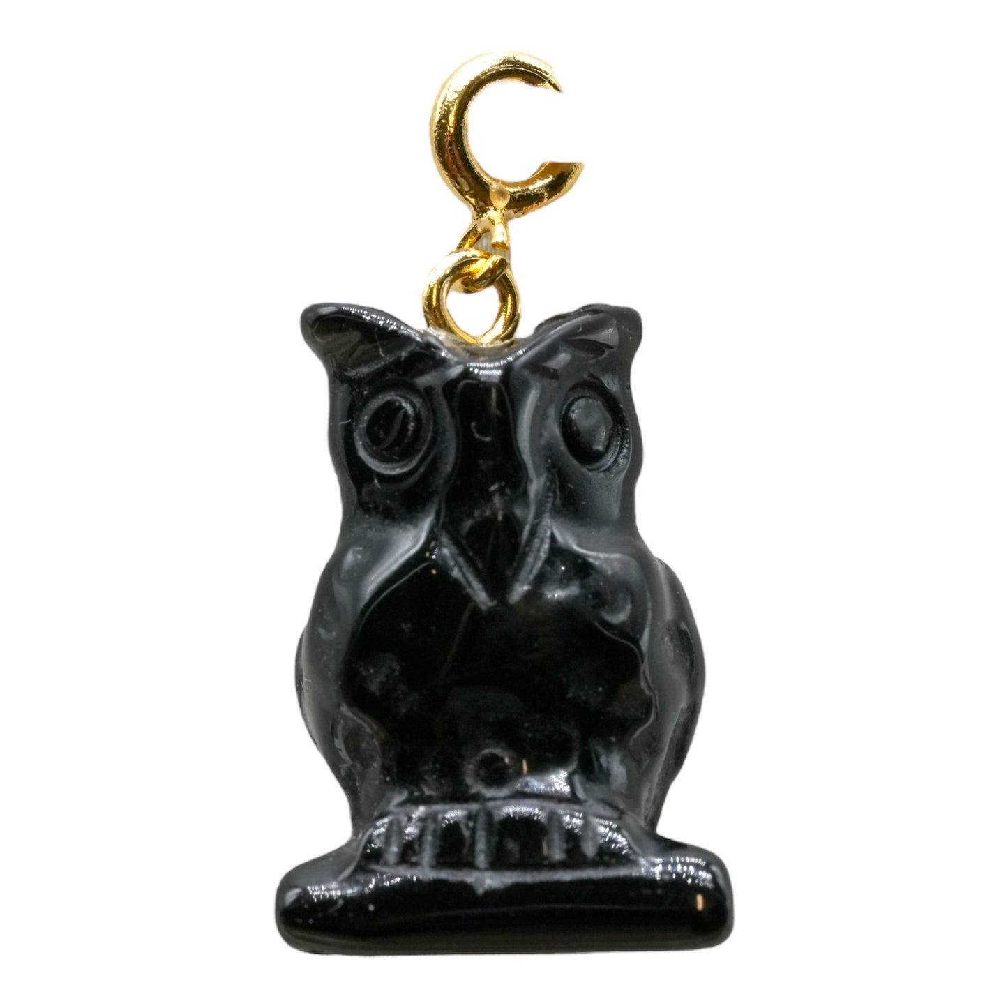 Pendentif hibou doré (symbole de sagesse et protection) - Foliesbijoux
