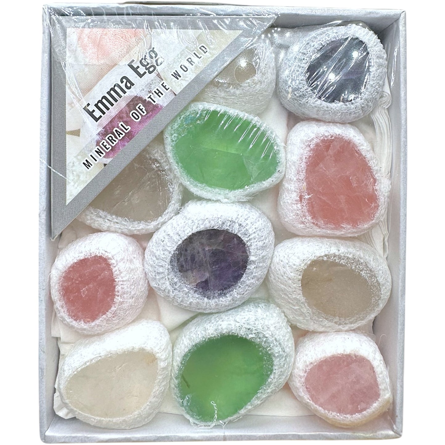 Boîte de Oeuf quartz(n°22) 8,5x10x3,5 cm - Foliesbijoux