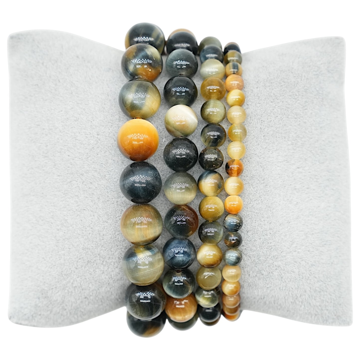 Bracelet Oeil de tigre blanc AA