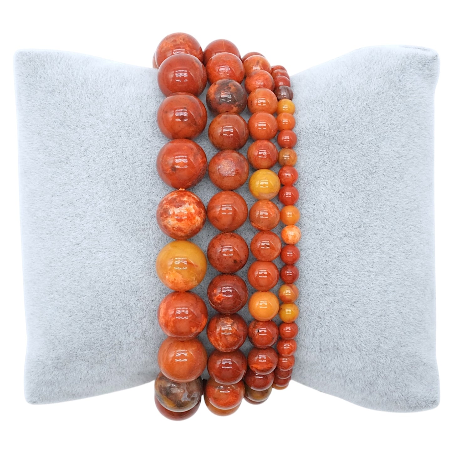 Bracelet Agate rouge de Zhangguo A