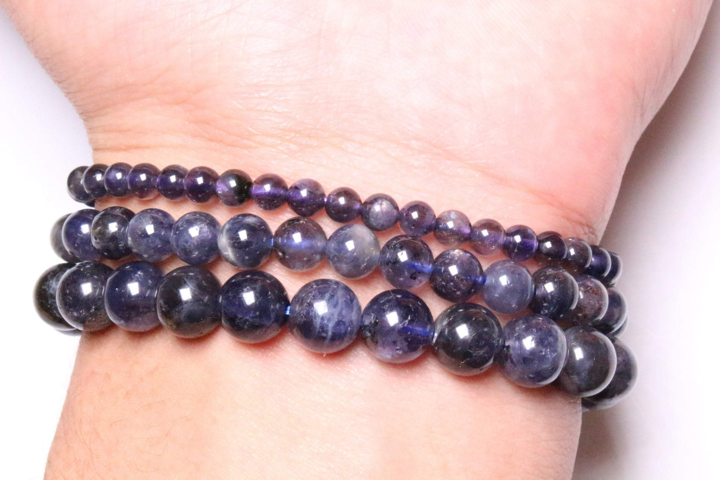 Bracelet Iolite AA - Foliesbijoux