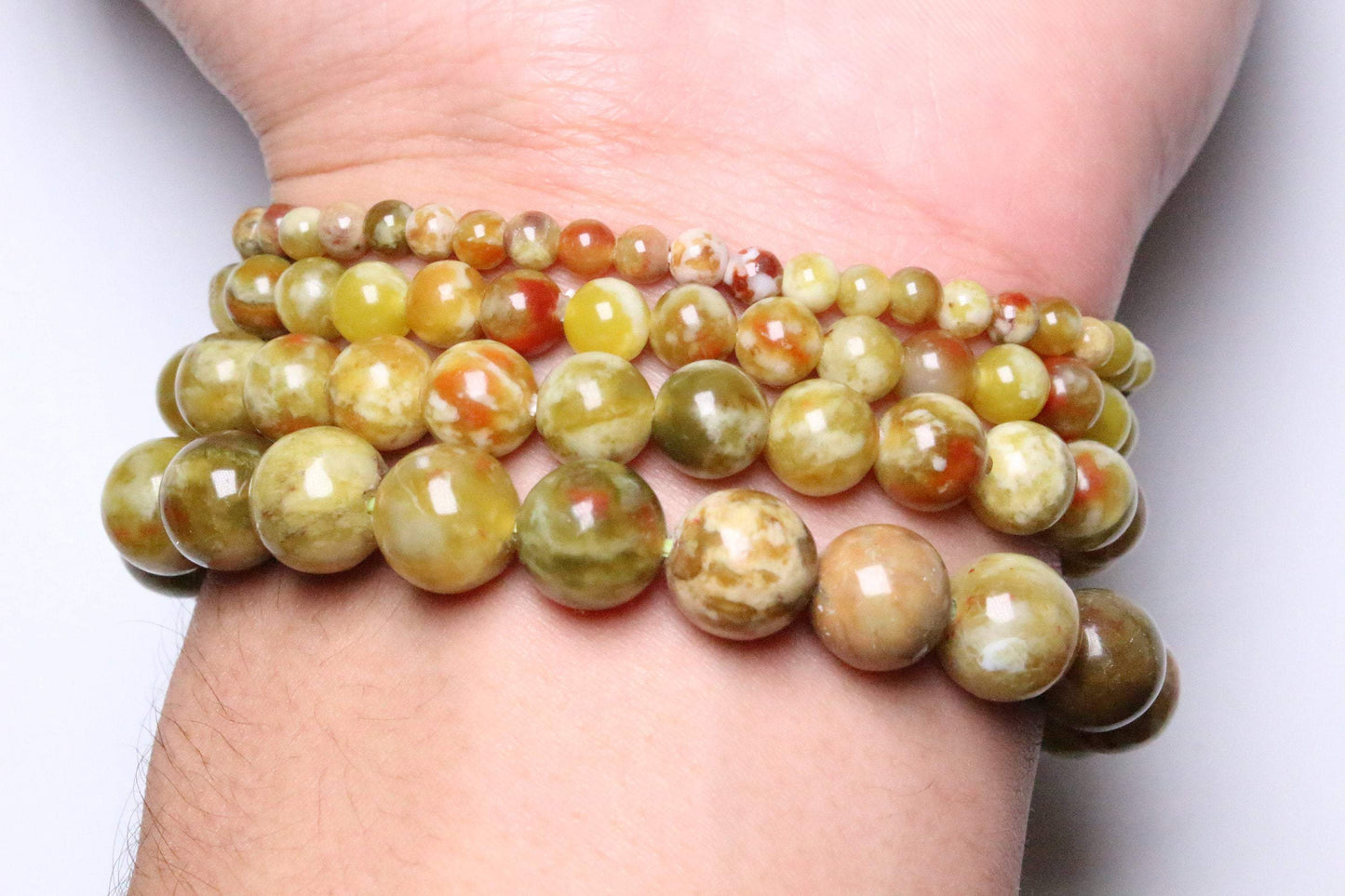 Bracelet Serpentine Citron A - Foliesbijoux