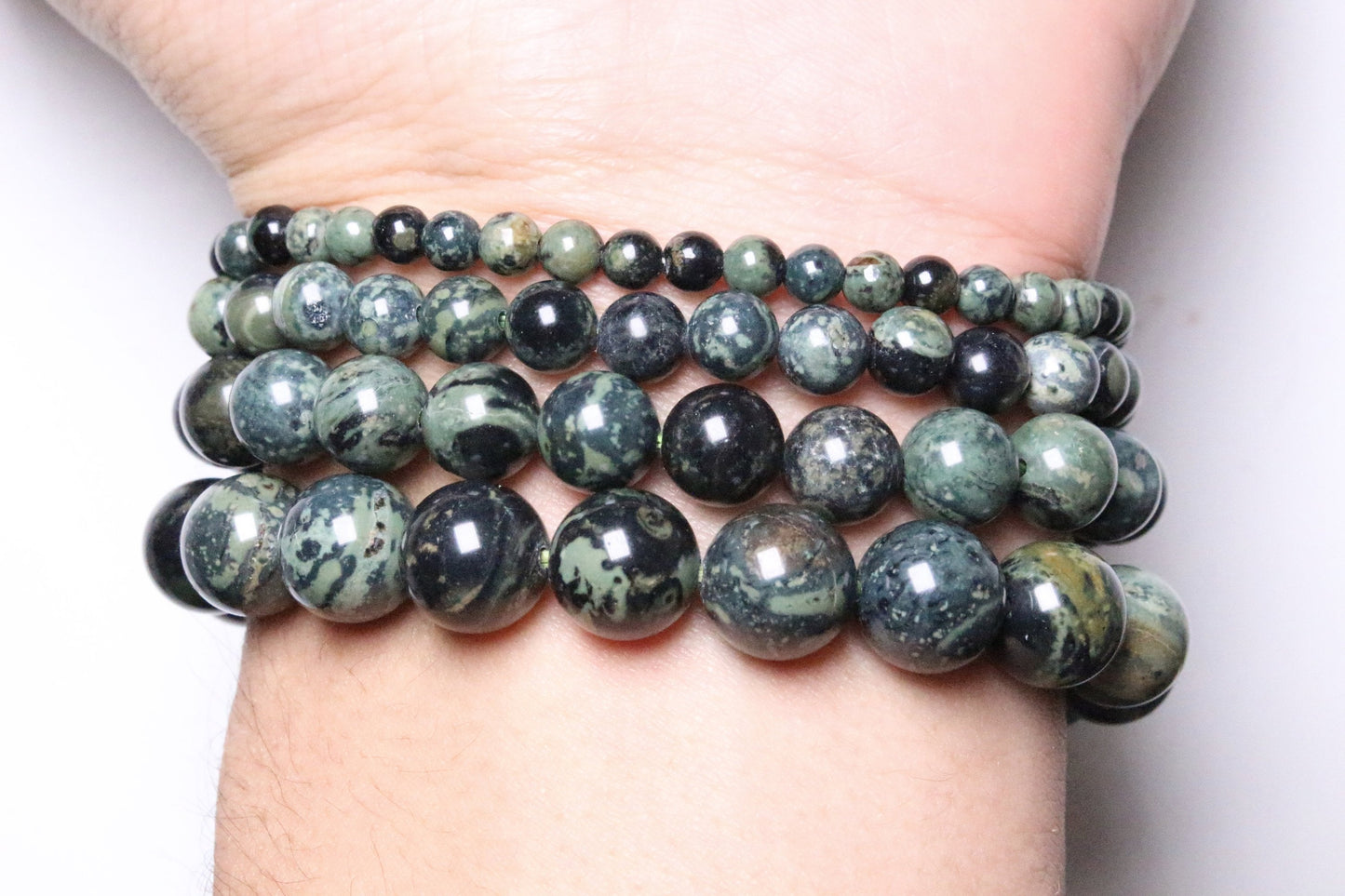 Bracelet Jaspe Kambaba A - Foliesbijoux