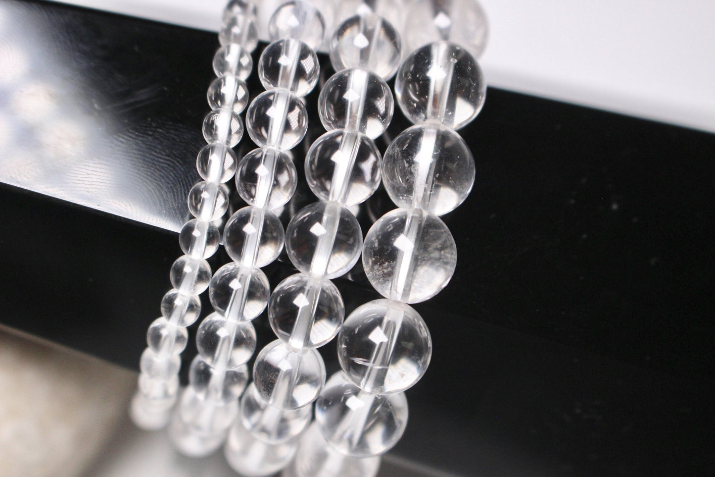 Bracelet Cristal de roche A - Foliesbijoux