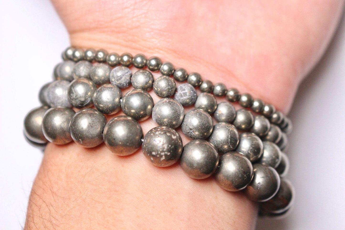 Bracelet Pyrite A+ - Foliesbijoux