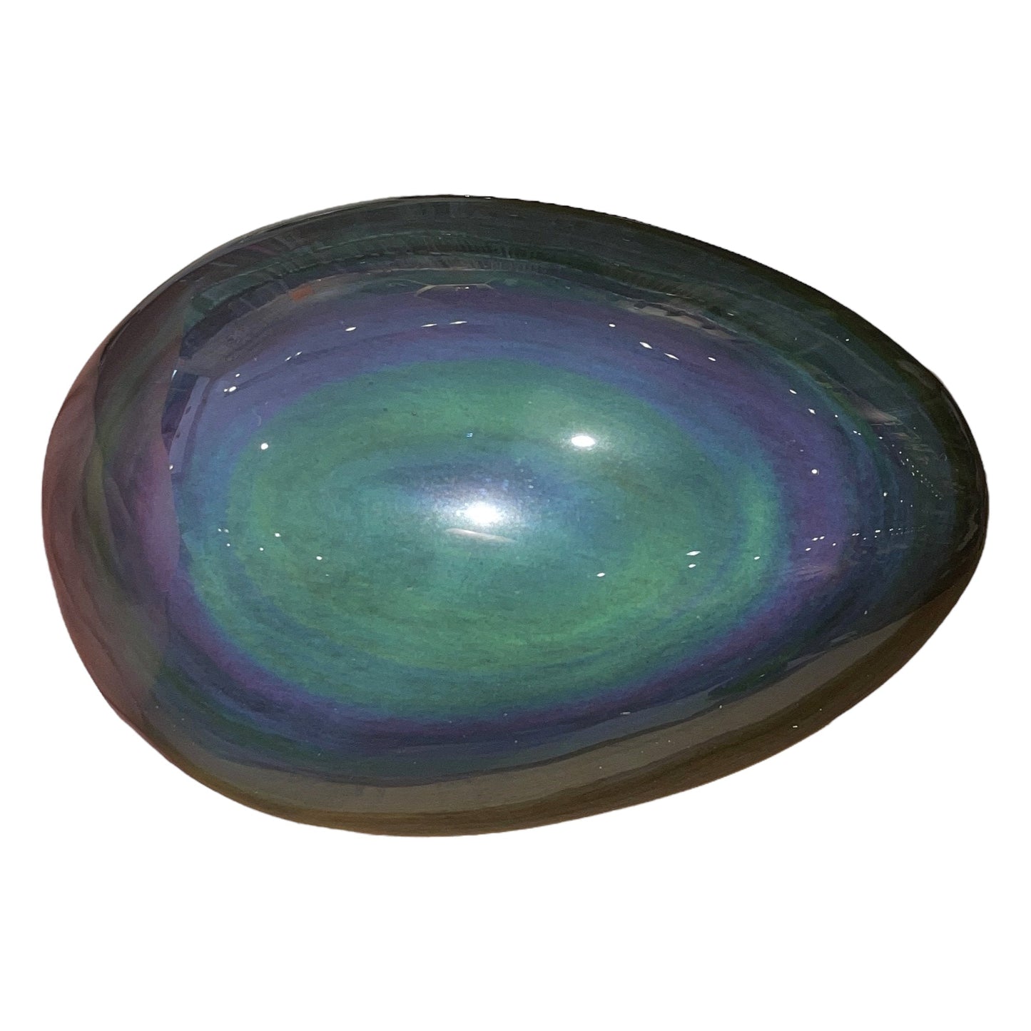 Galet en obsidienne oeil céleste - Foliesbijoux