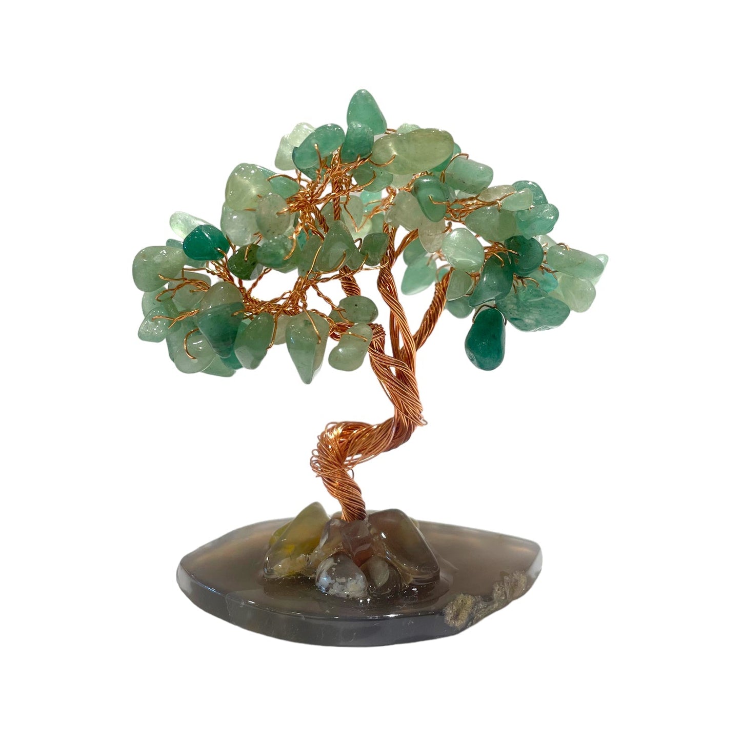 Arbre de vie en Aventurine verte - Foliesbijoux