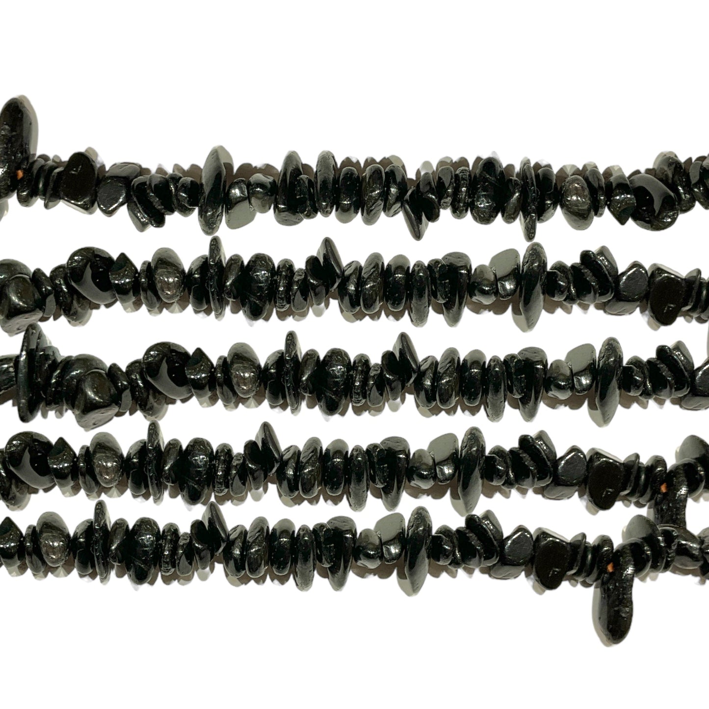 Fil de pierre baroque Hypersthène - Foliesbijoux