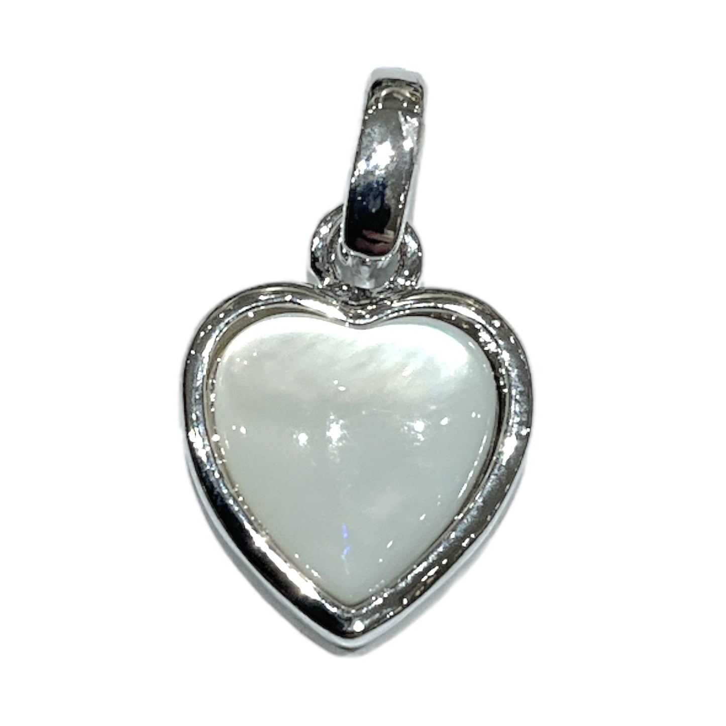 Pendentif cœur nacre - Foliesbijoux