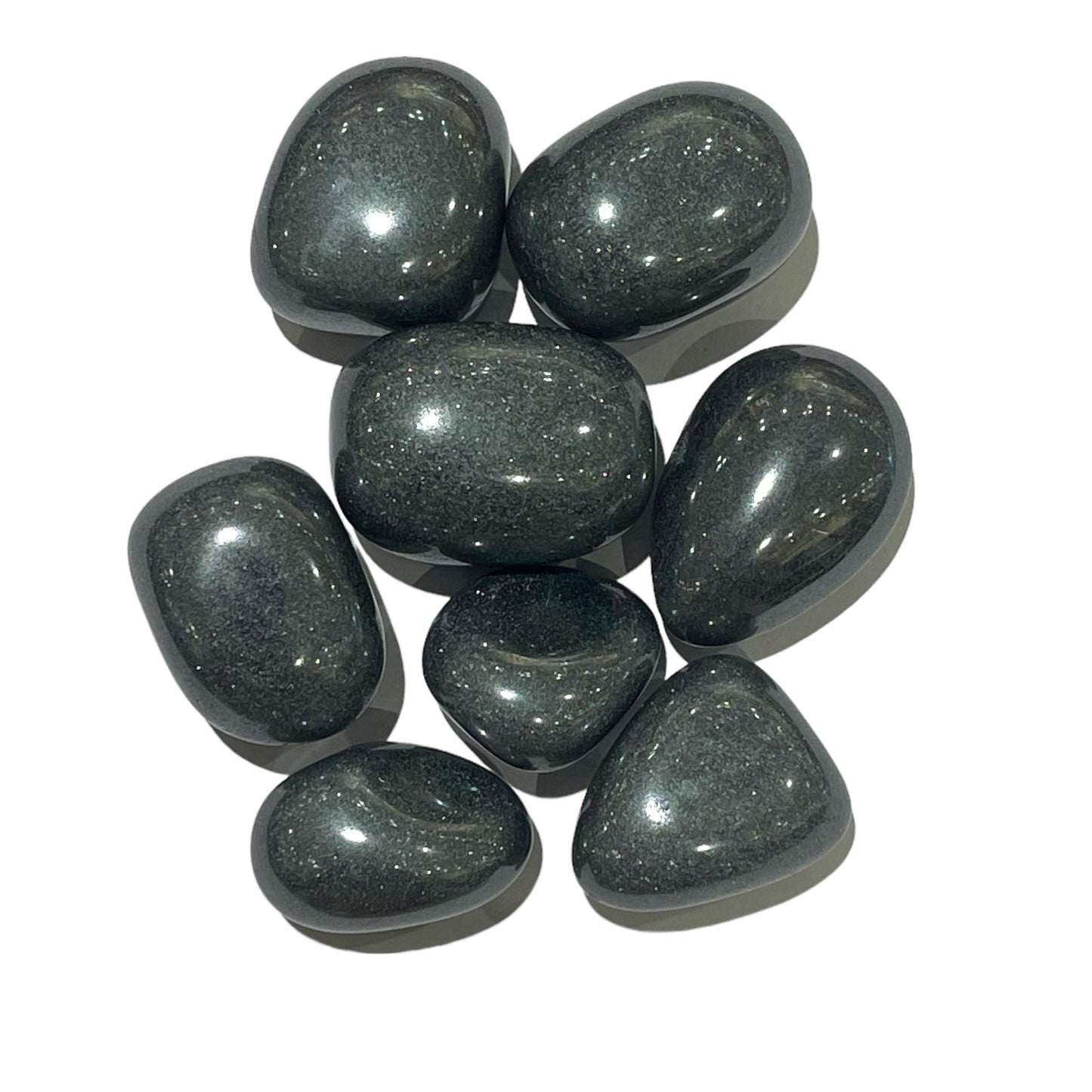 Pierre roulée en Hématite - Foliesbijoux