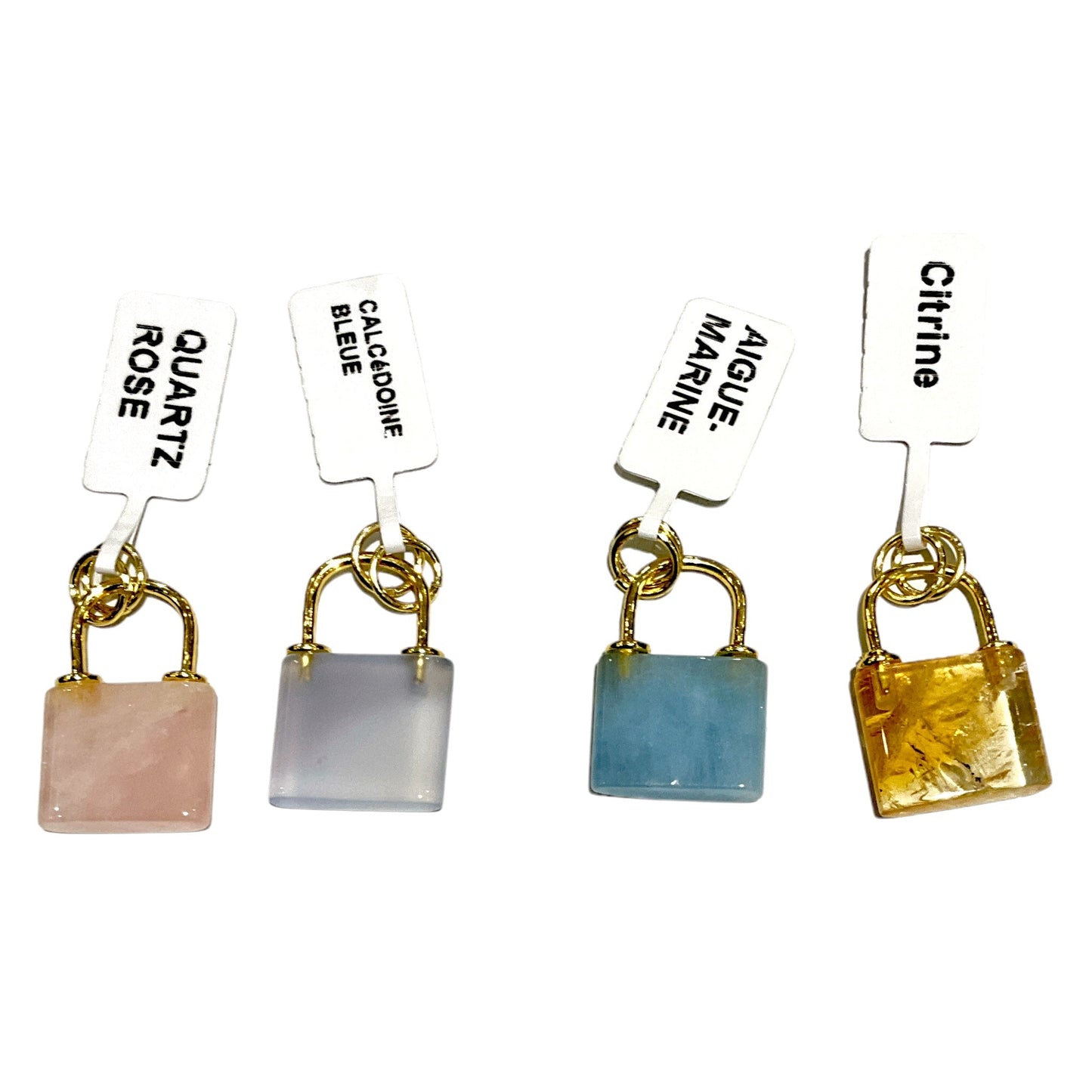 Pendentif forme cadena doré - Foliesbijoux